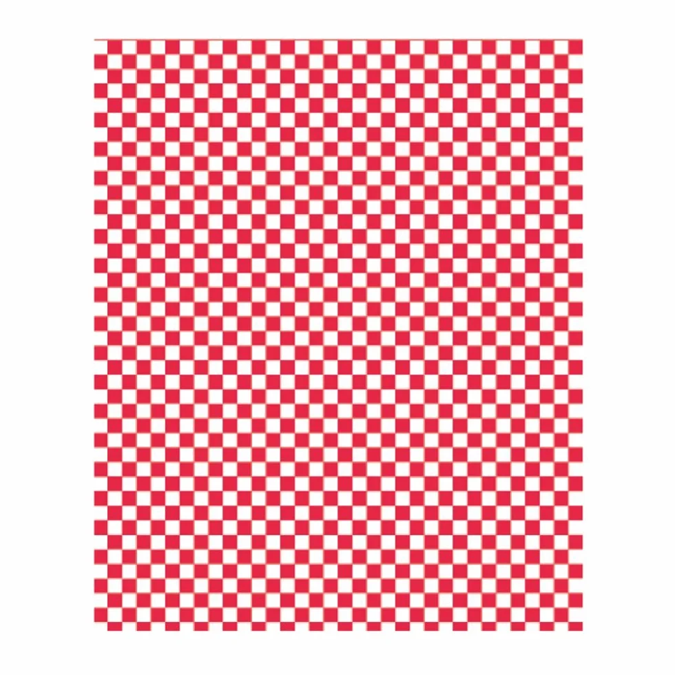 García de Pou 169.08 - Carta Antigrasso Per Hamburger 'Fitipaldi' 32 G/M2 28X34 Cm Rosso Pergamana Antigrassi - 1000 unità