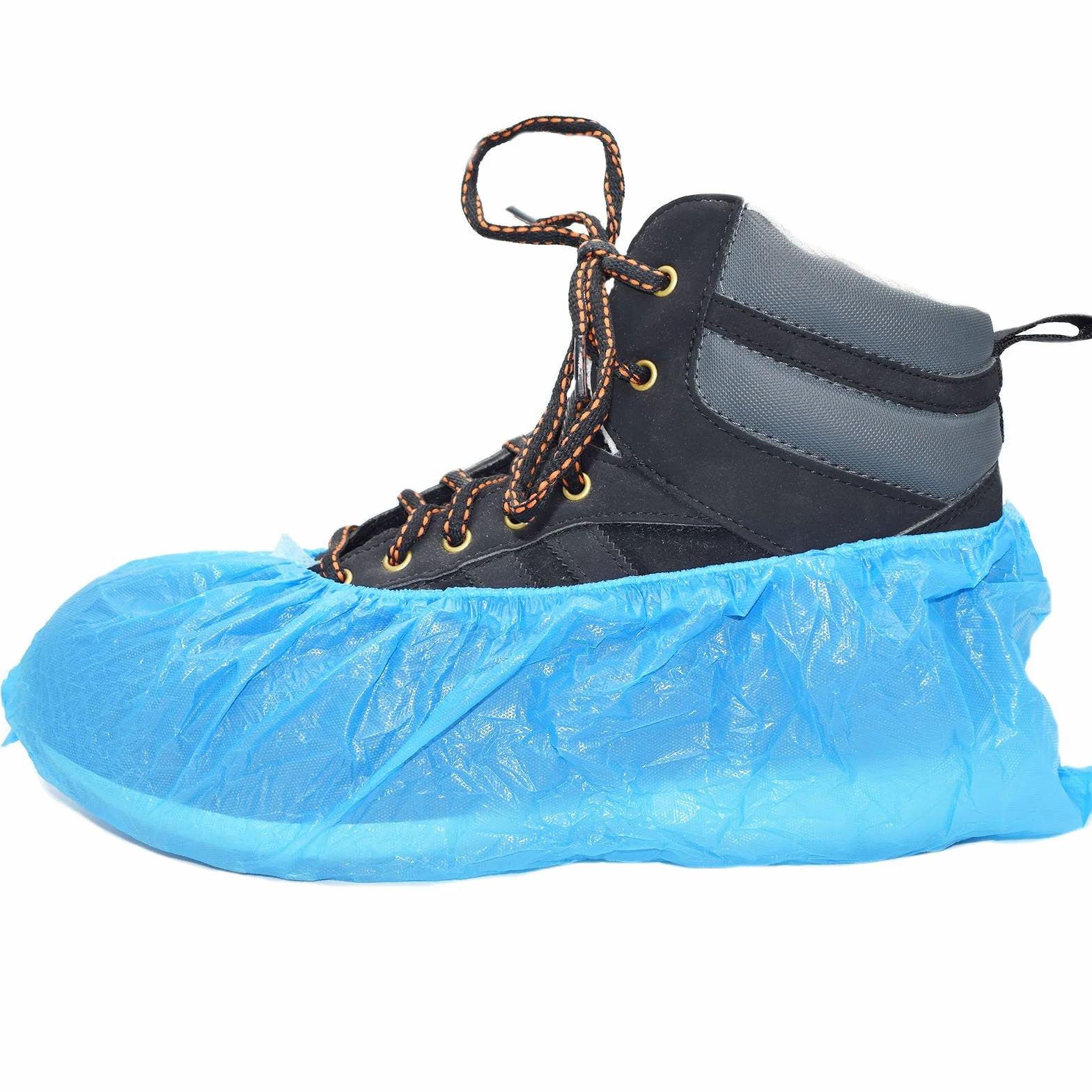 CPE 2,5g Coperture Del Pattino Copriscarpe Monouso Goffrato Pavimento Tappeti Scarpe Protettori Uso Leggero a Medio