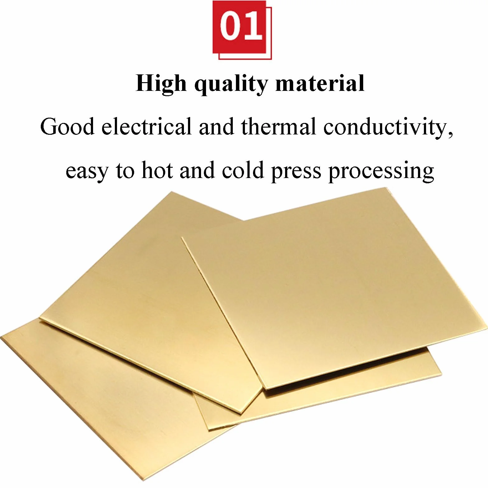 2 Pz Foglio Di Ottone Spessore 2Mm, H62 Piatti Di Ottone per Diy, Elettrico, Riparazione, Industriale/50X200X2Mm