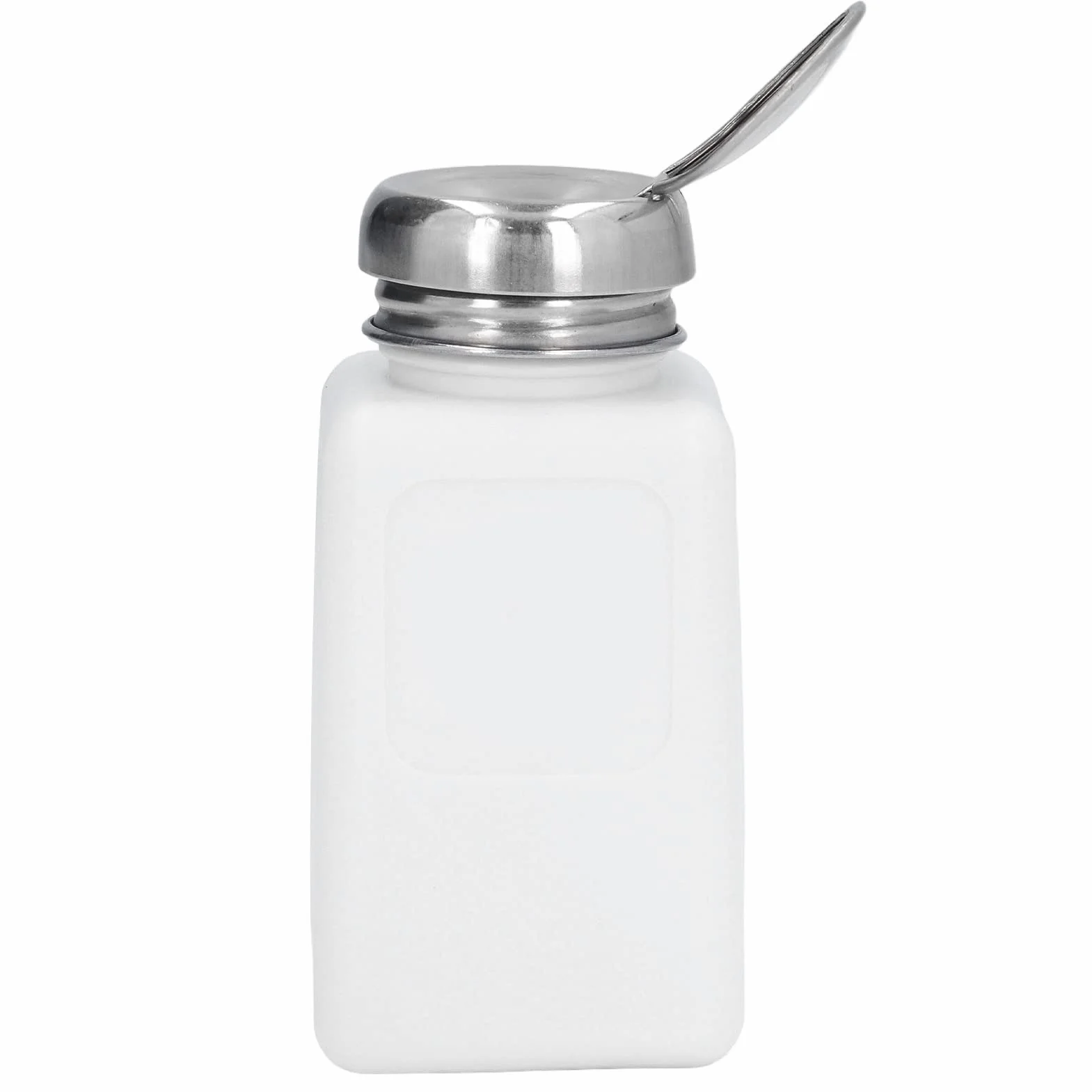 Dosatore Solvente Flacone Quadrato Antistatico Compatto Bianco per Laboratorio