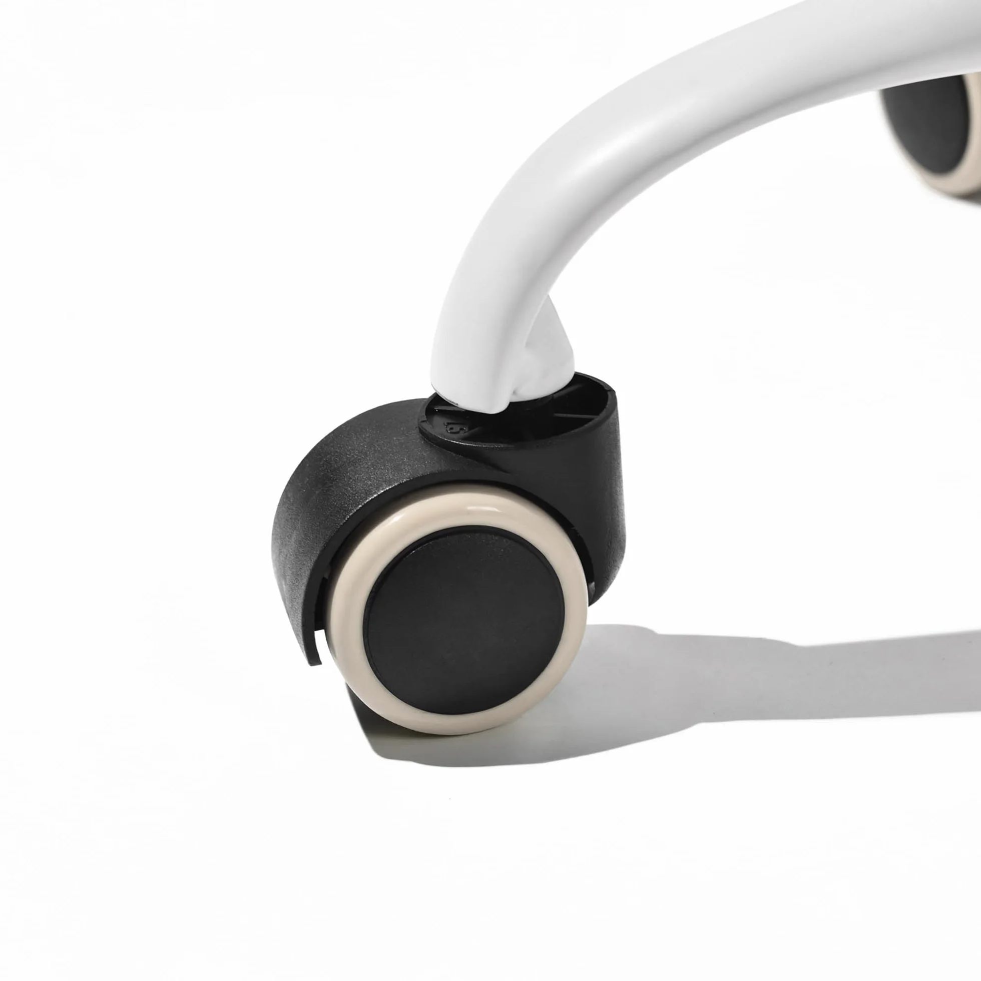 Sedia ergonomica per scuola con schienale in rete traspirante, altezza regolabile, rotazione 360°, Morandi Beige