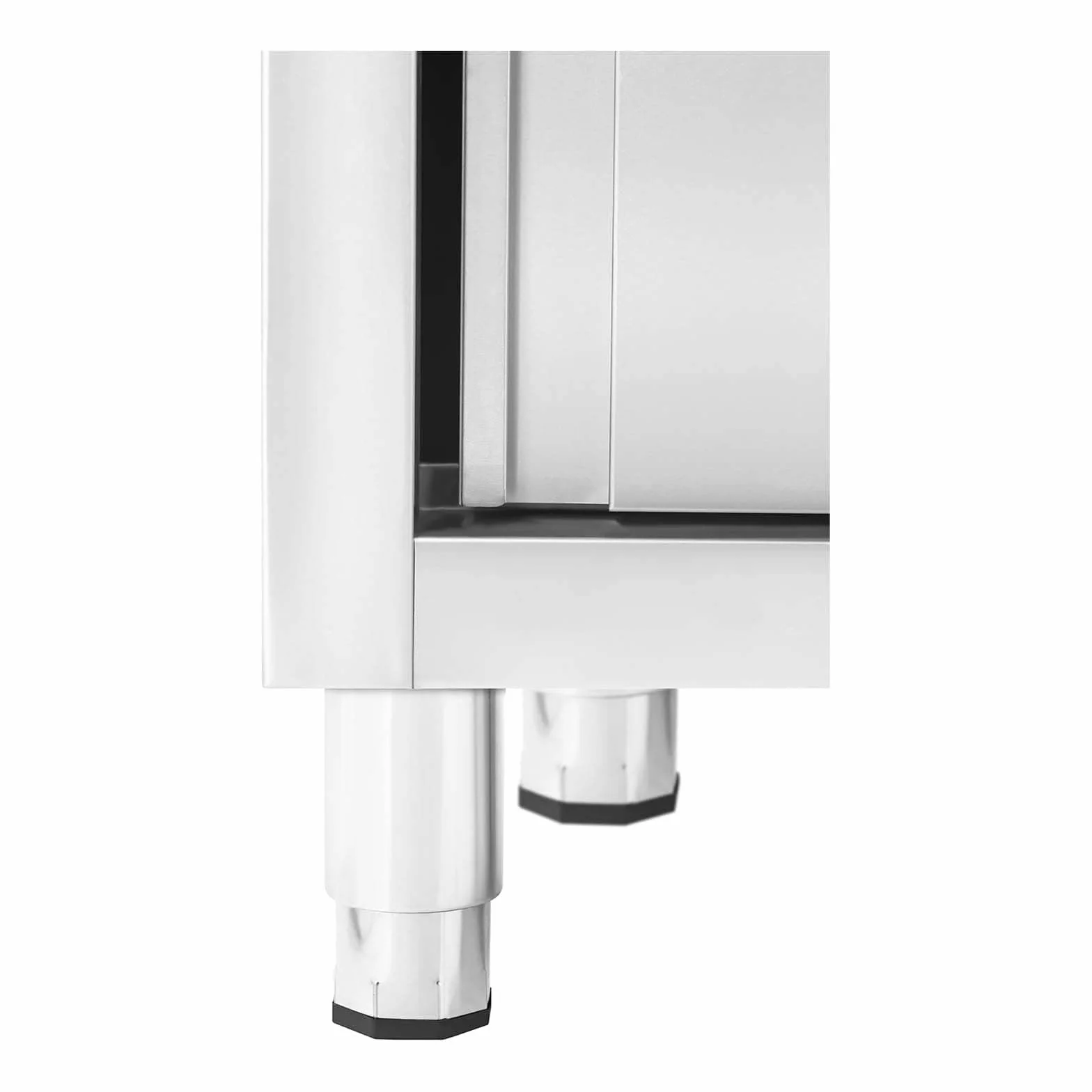 Royal Catering Lavello da Cucina in Acciaio Inox Lavello Armadiato RC-IKS07 (500 x 400 x 260 mm, Acciaio Inox, Alzatina 100 mm)