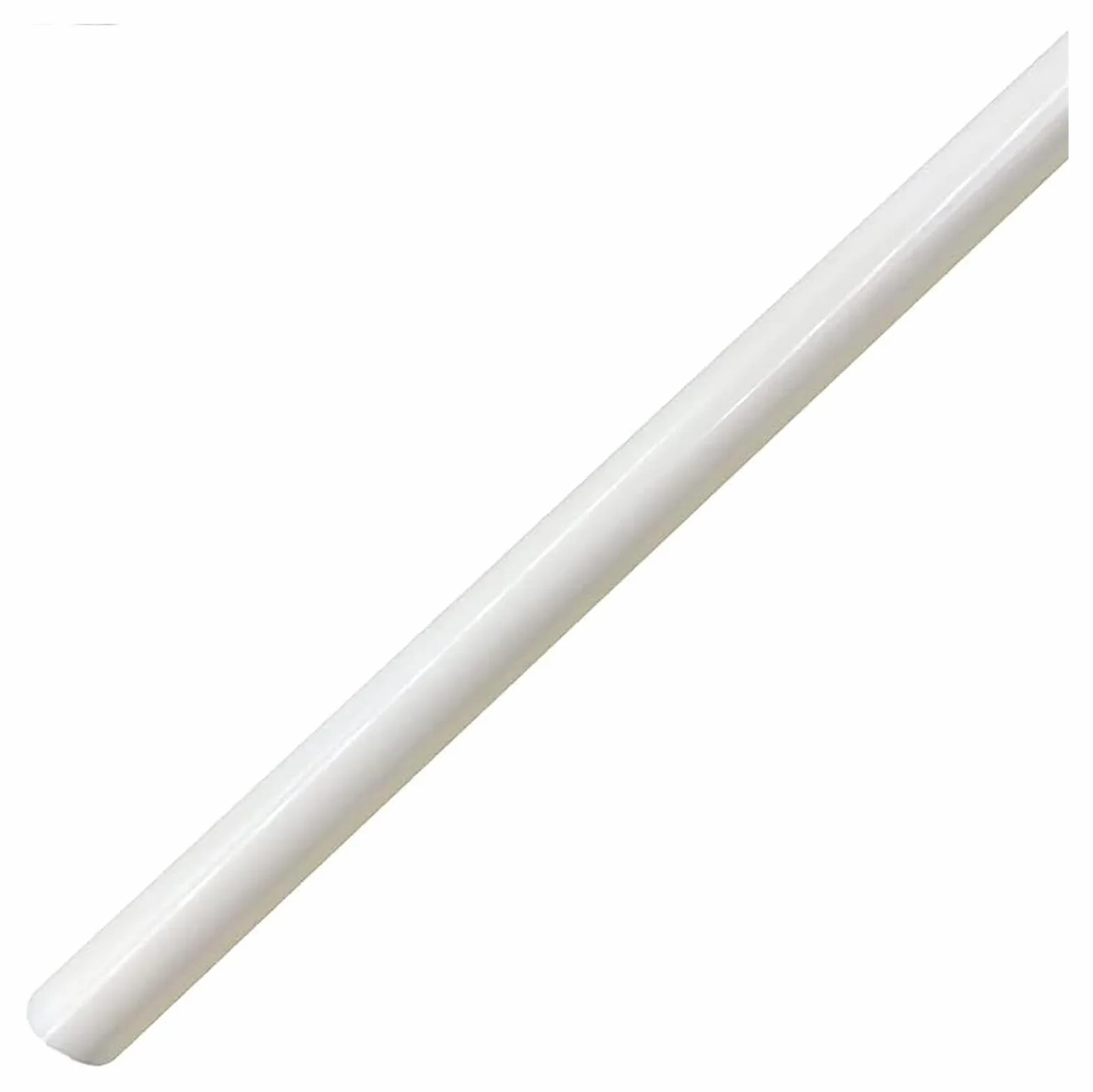 Barra di ceramica di zirconia 10×100 mm, barra rotonda solida a specchio per industria meccanica e laboratorio