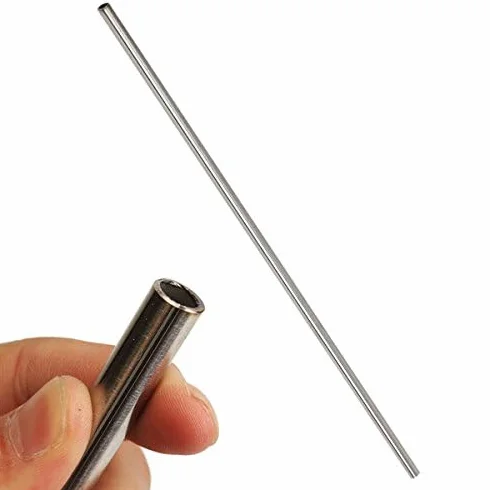 EsportsMJJ OD 10 mm ID 8 mm 304 tubo capillare in acciaio inox lunghezza 500 mm tubo in acciaio inox - 10 x 8 mm