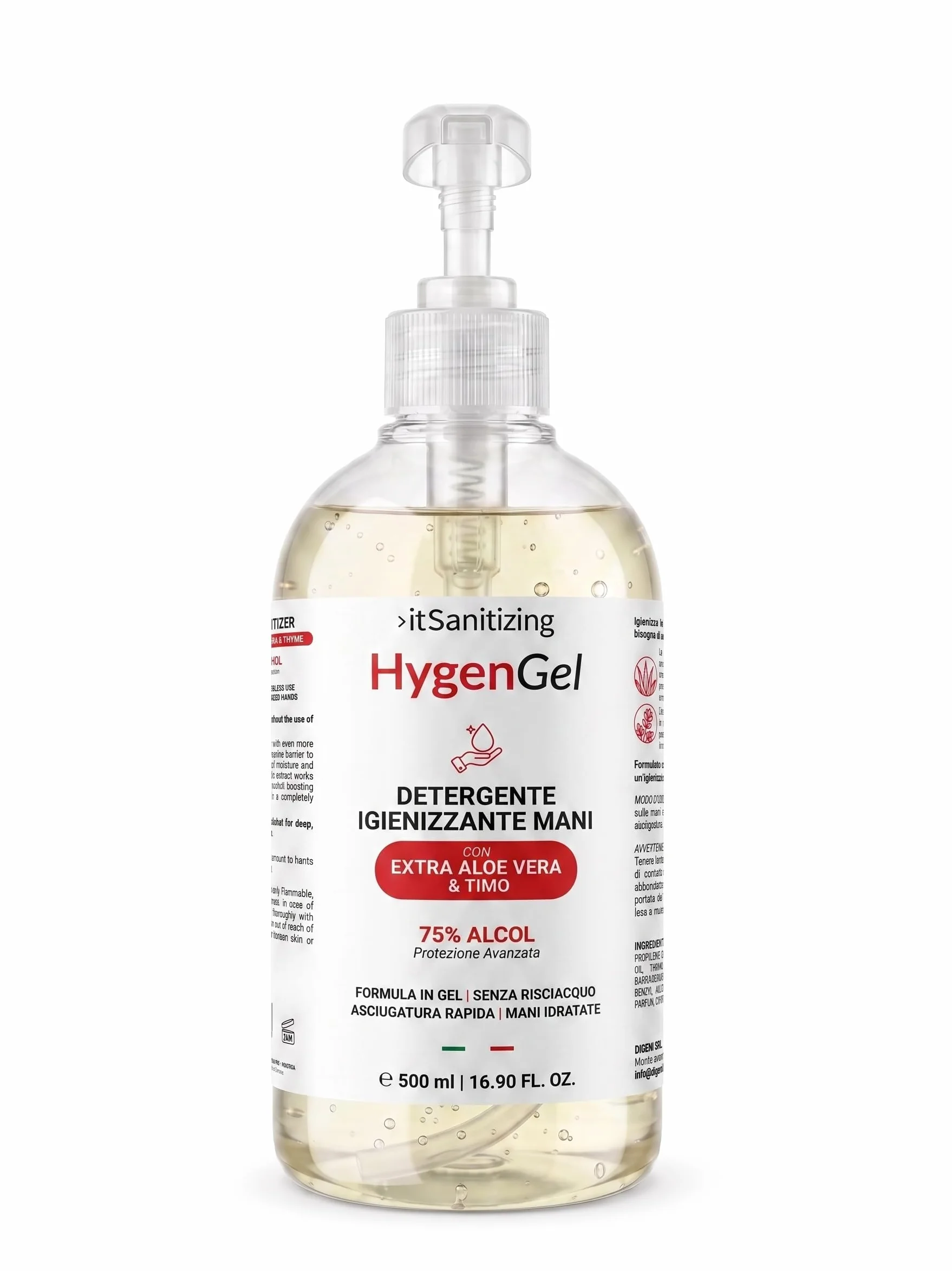 GEL IGIENIZZANTE MANI - HYGEN GEL