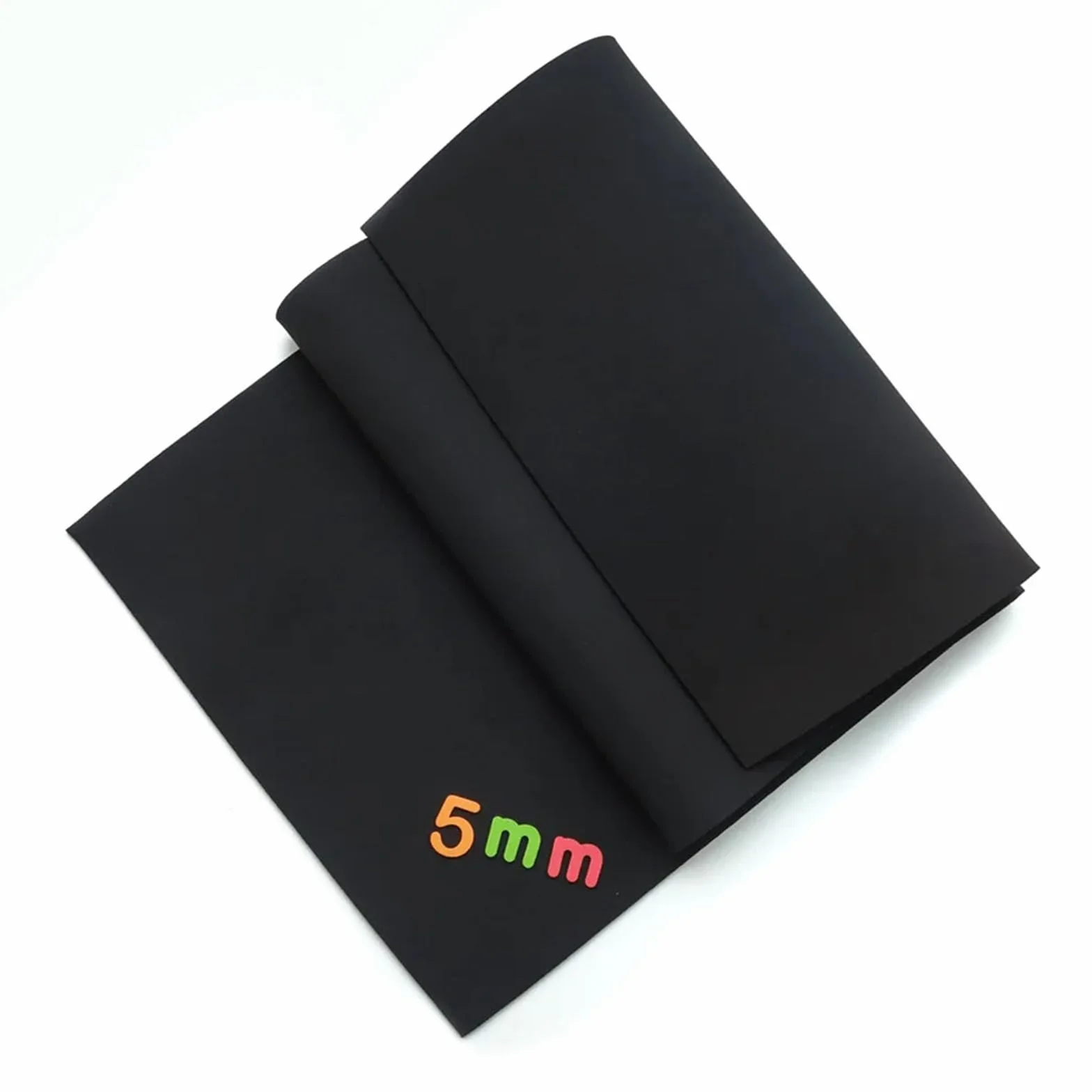 Tessuto Impermeabile al Metro Tessuto elasticizzato for cucire in neoprene nero spesso 5 mm Altro elasticizzato for immersione(45cm x 10cm)