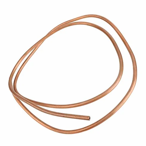 Tubo in rame morbido 2M Tubo utensili abrasivi altri utensili abrasivi in rame Tubo flessibile a spirale OD 8mm ID 6mm C1100 T2 per frigorifero condizionatore d'aria