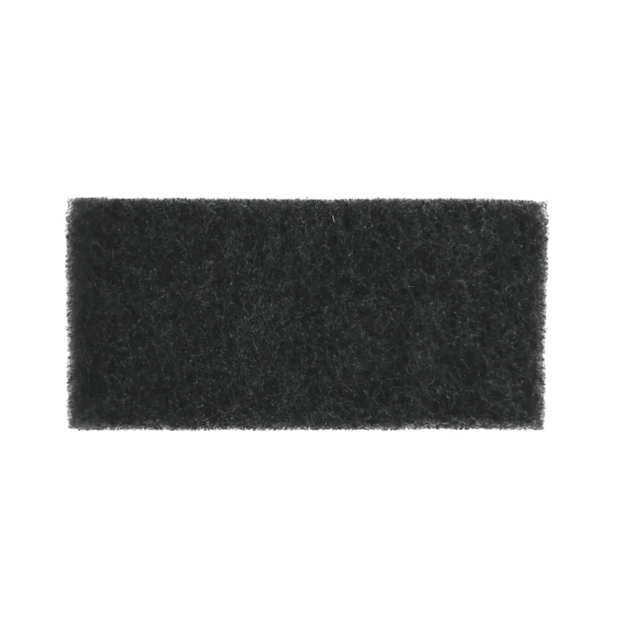 3231 Feltro per frattazzo con adesivo a strappo. Dimensioni 250x115 mm. Colore nero