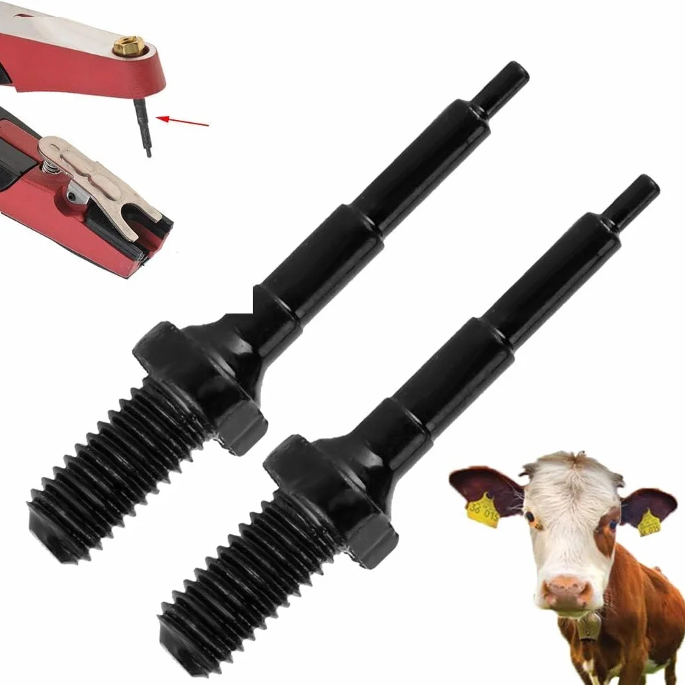 Ago per Marcatura Auricolare Acciaio Inossidabile Forgiatura Multistrato per Bovini Suini Ovini, Design Leggero e Compatto Resistente alla Piegatura, Compatibile con Pinze per Marchi Auricolari per Al