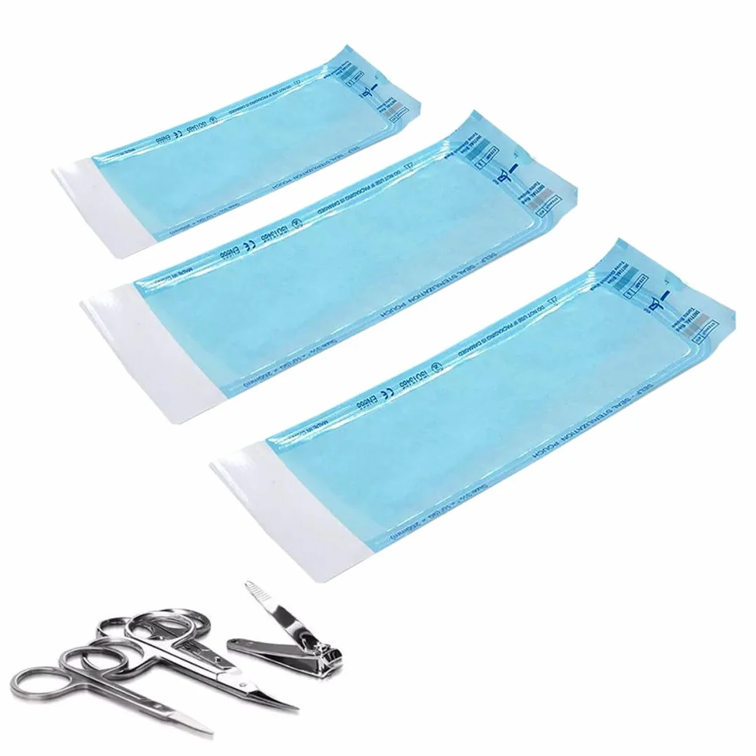 150 Pezzi Sacchetto Di Sterilizzazione,Buste Per Sterilizzazione,Sacchetto Per Sterilizzazio,Sacchetti Per Autoclave,Sacchetti Auto Sterilizzazione,Sacchetto Sterilizzazione Autosigillante