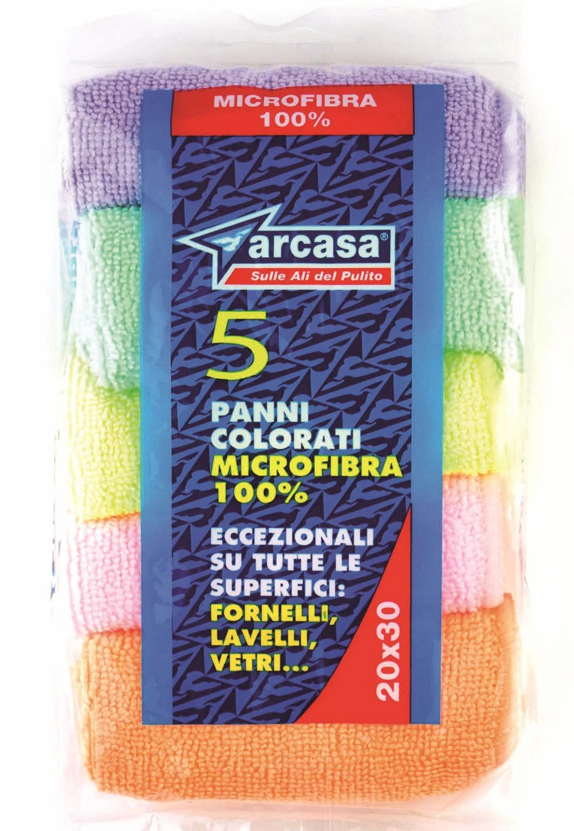 Arcasa DEP365 Panni in Microfibra 5 pezzi