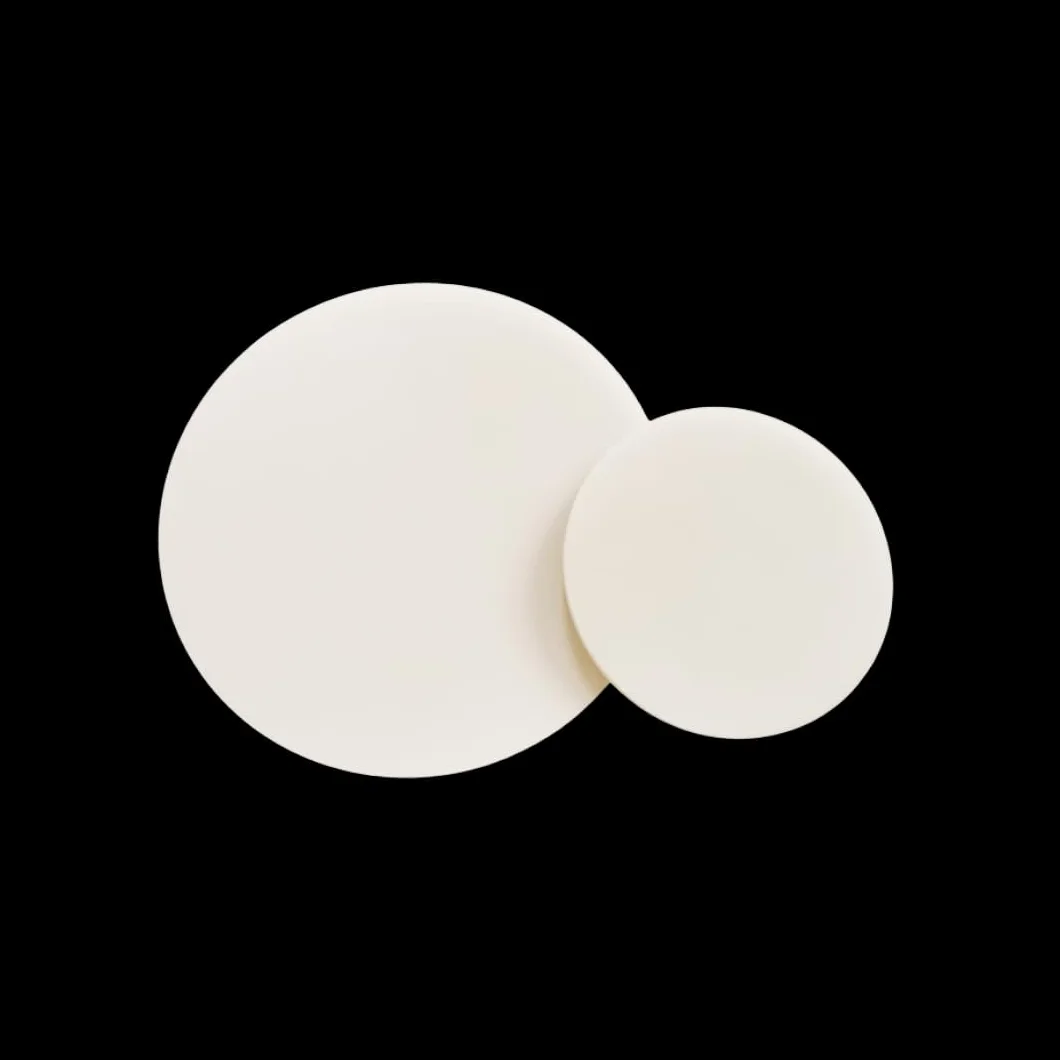 Foglio ceramico rotondo in nitruro di alluminio - Disco ALN per esperimenti, 1 pz. (72.6 x 0.6mm)