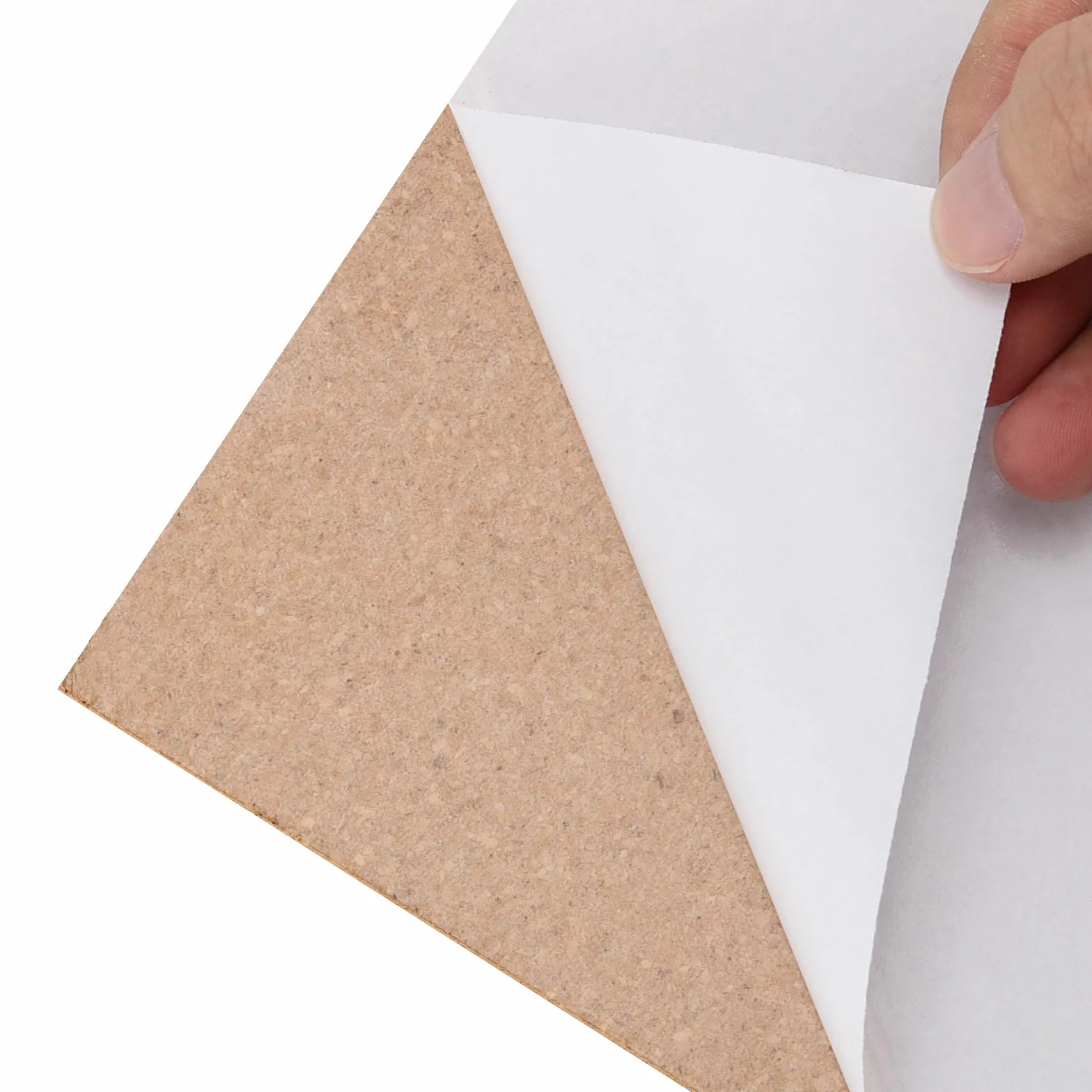 Fogli Sughero Autoadesivi 30 x 30 cm 6 mm Quadrati Decorazione Parete Fai Da Te