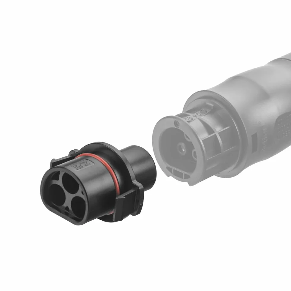 Adattatore connettore AC impermeabile a 3 conduttori Micro Inverter LY01-BC01 adatto per collegare cavi alla stazione elettrica del balcone