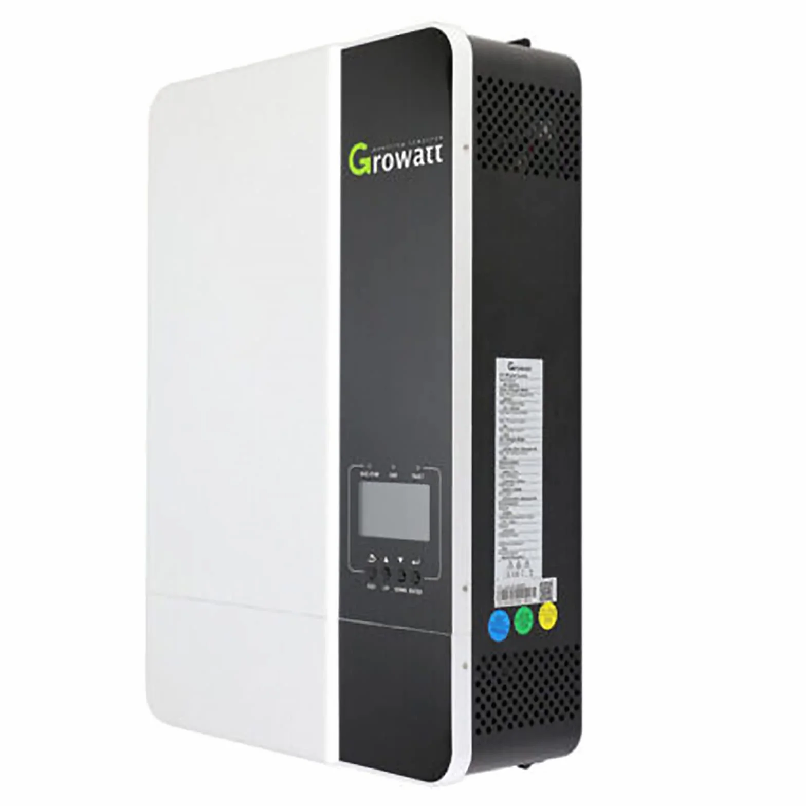 Growatt - Inverter solare ibrido SPF 5000 W, 48 V CC a 230 V AC, regolatore di carica solare MPPT integrato off-grid e supporta 6 inverter in parallelo