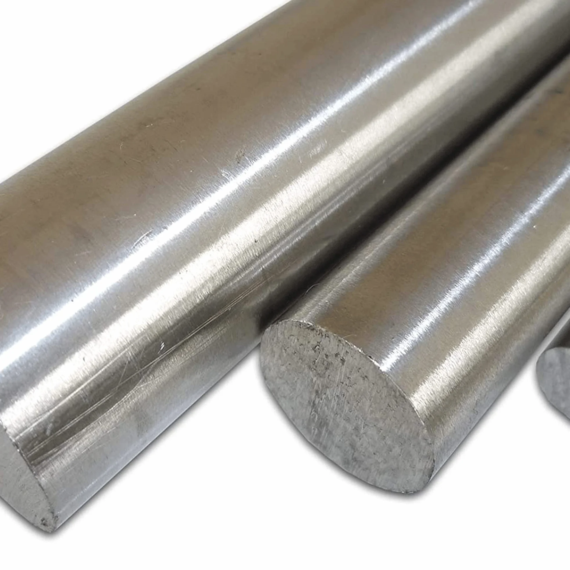 Punta tonda in acciaio INOX diametro 12 mm rettificata H9 K240 lunghezza 50 cm