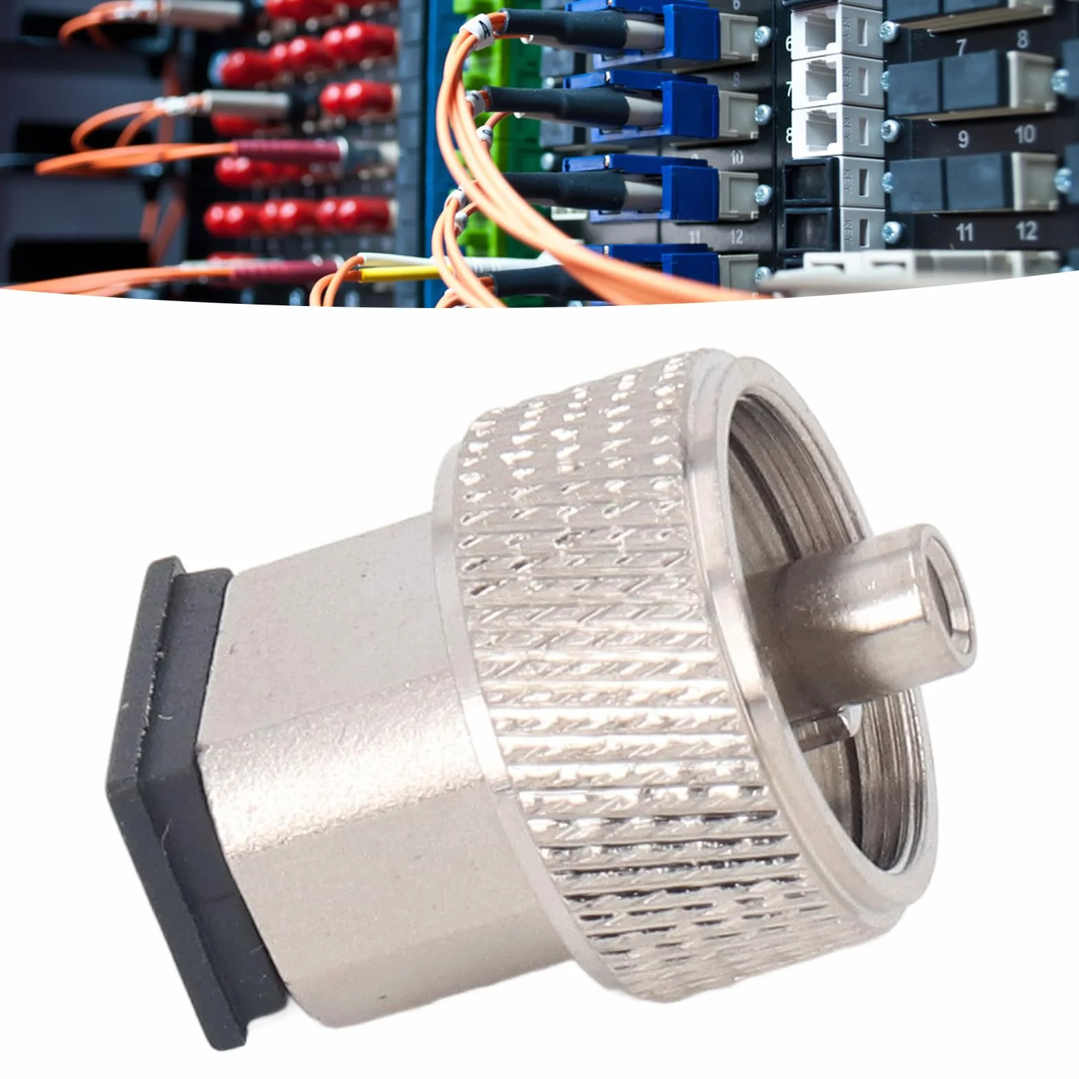 Adattatore di Prova OTDR, Adattatore In Fibra Ottica, Testa Sc/Fc/St/Lc Connettore Convertitore Universale, Terminale Ottico per Riflettometro Nel Dominio Del Tempo, per Reti di Comunicazione