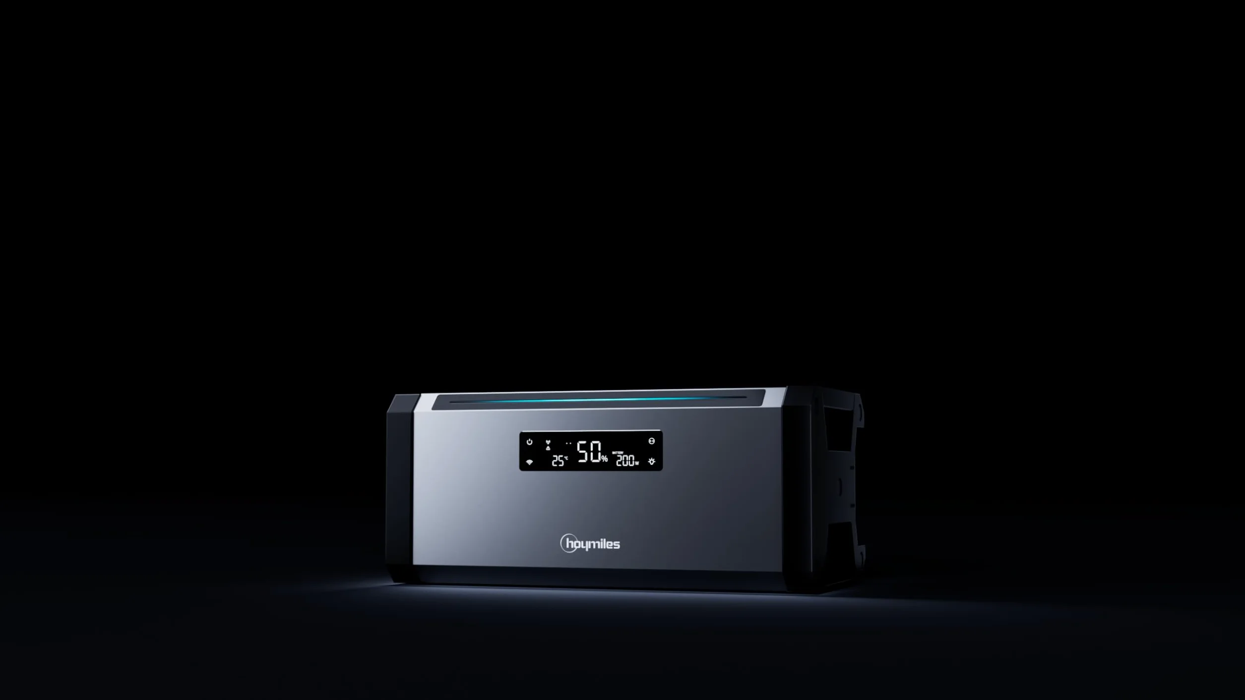 Hoymiles HiBattery AC 1,92 kWh, soluzione di storage plug and play per centrali elettriche da balcone e fotovoltaiche, espandibile fino a 11,52 kWh (set di controllo completo, 1 HiBattery AC)