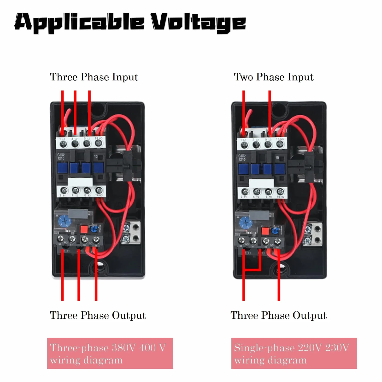 Avviatore motore magnetico 3 phase dol starter LE1D12M7 Avviatore di controllo di potenza trifase per compressore Scatola interruttore magnetico impermeabile Motorstarters
