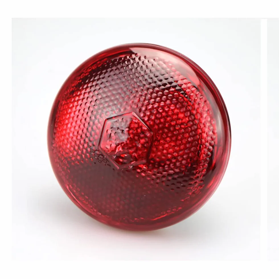 2Pcs 150W Lampadina Rossa Vicino Infrarossi Riscaldamento Lampada di Ricambio per Suini e Pollame