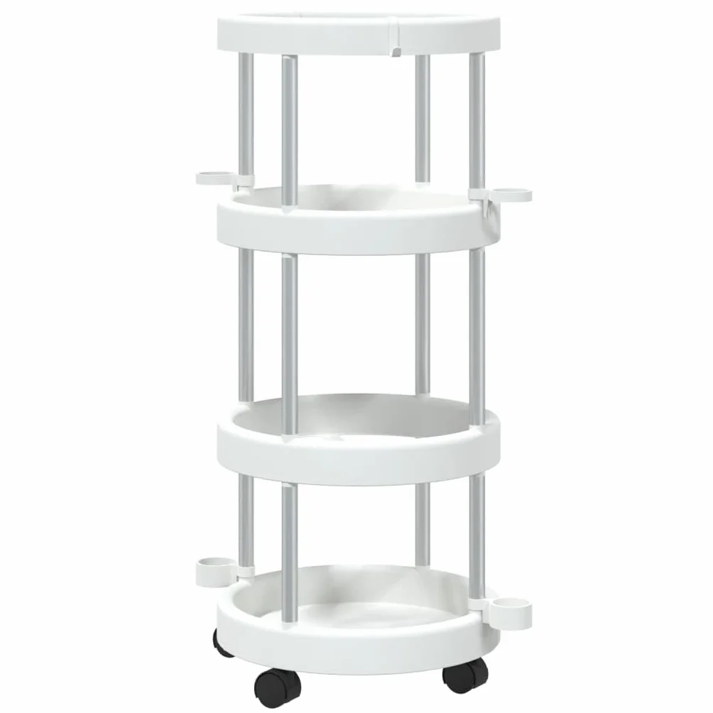 Carrello per la Pulizia con Cesti di Stoccaggio in Alluminio (1,9KG)