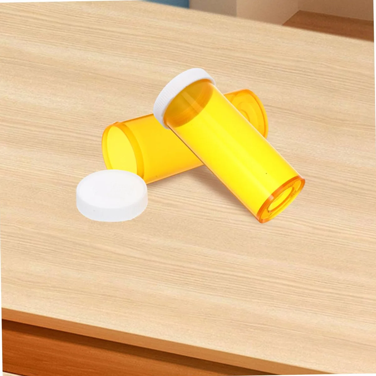 Organizer per Pillole da Viaggio 10 Pezzi, Contenitore Medicine Plastico Sigillo