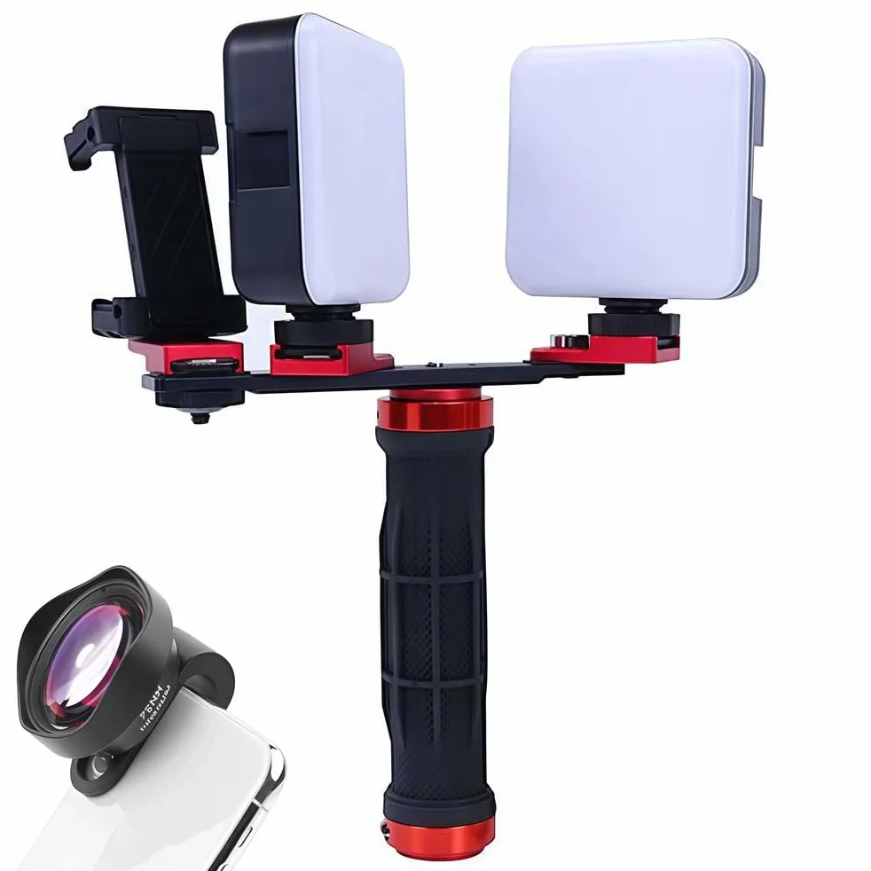 Dental Photography Aid - Supplemento luminoso di riempimento per fotocamere cellulari, ideale per cosmetologia e fotografia macro di prodotti