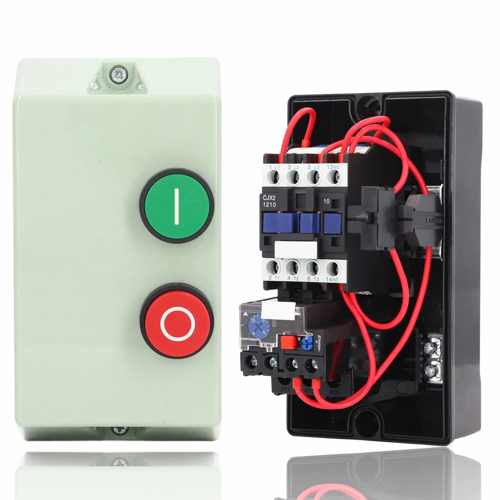 Avviatore motore magnetico 3 phase dol starter LE1D12M7 Avviatore di controllo di potenza trifase per compressore Scatola interruttore magnetico impermeabile Motorstarters