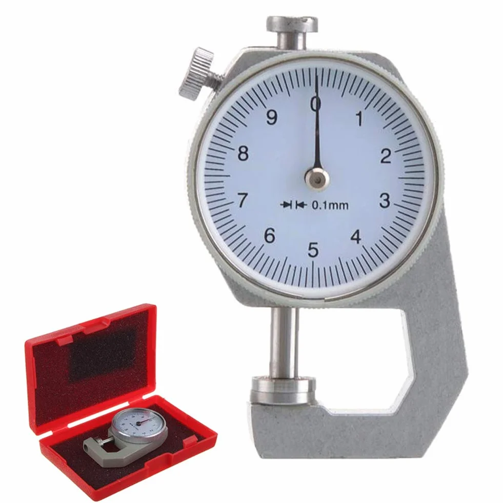 Calibro di spessore 0,01mm di precisione per carta, pelle, lamiere metalliche