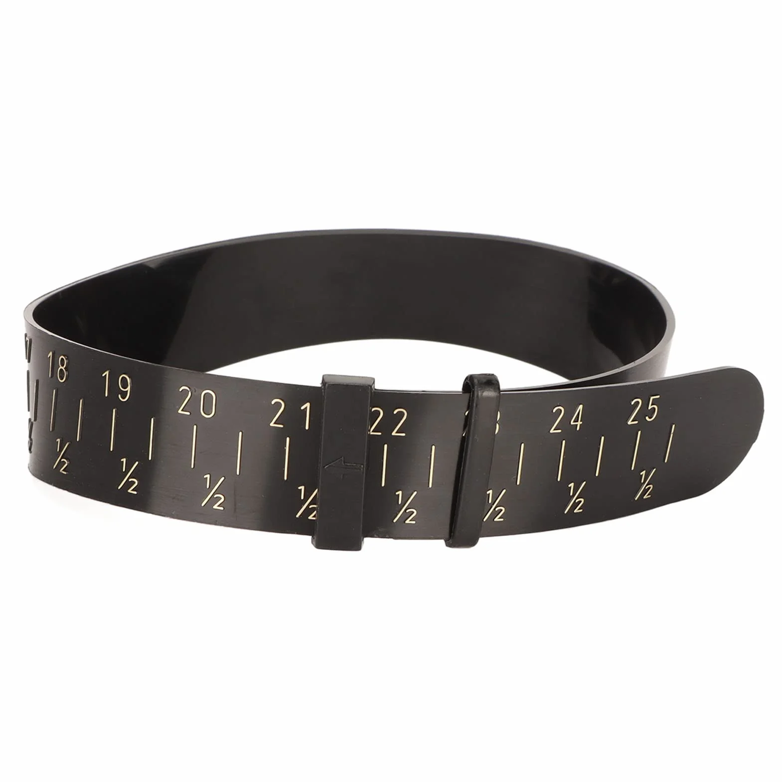 Calibro per Braccialetti 15-25 mm Misuratore Doppia Scala Plastica Strumento Dimensionamento Bracciali