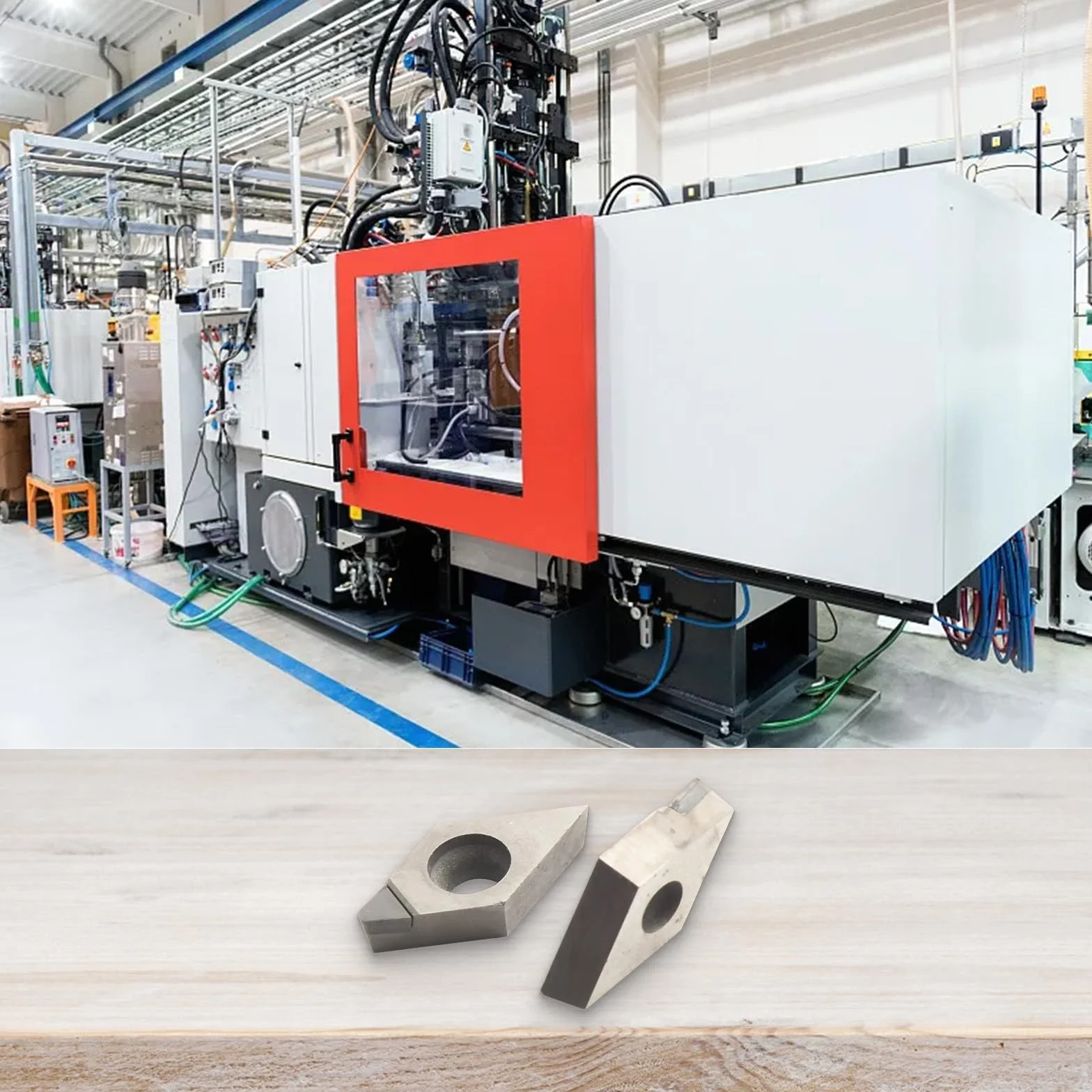 DCGT11T308 Inserti PCD CNC per Finitura Alluminio Metalli Non Ferrosi - Confezione da 2