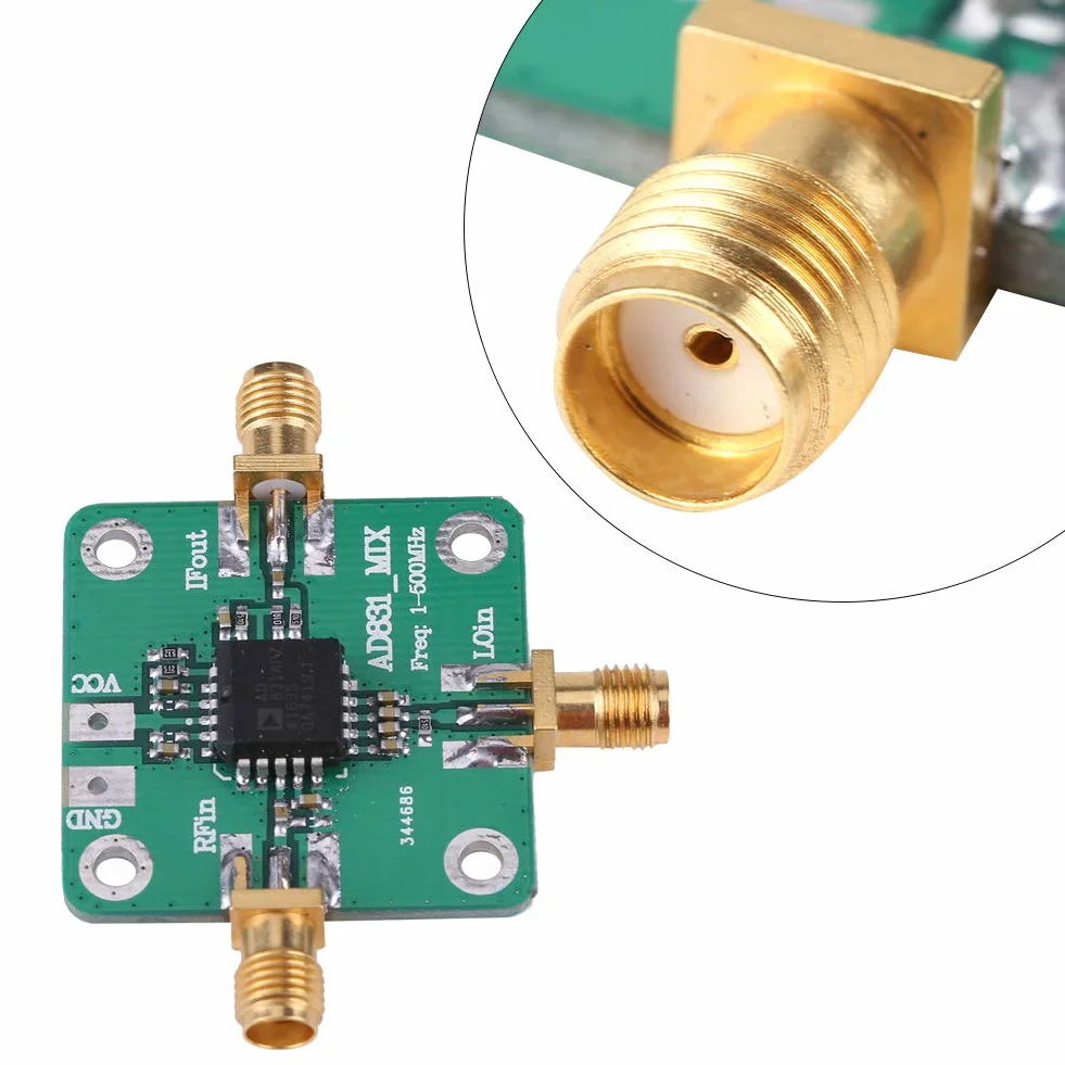 Modulo mixer ad alta frequenza 500 MHz larghezza di banda doppio bilanciato livello di miscelazione HF VHF ricevitore radiofrequenza convertitore chip singolo