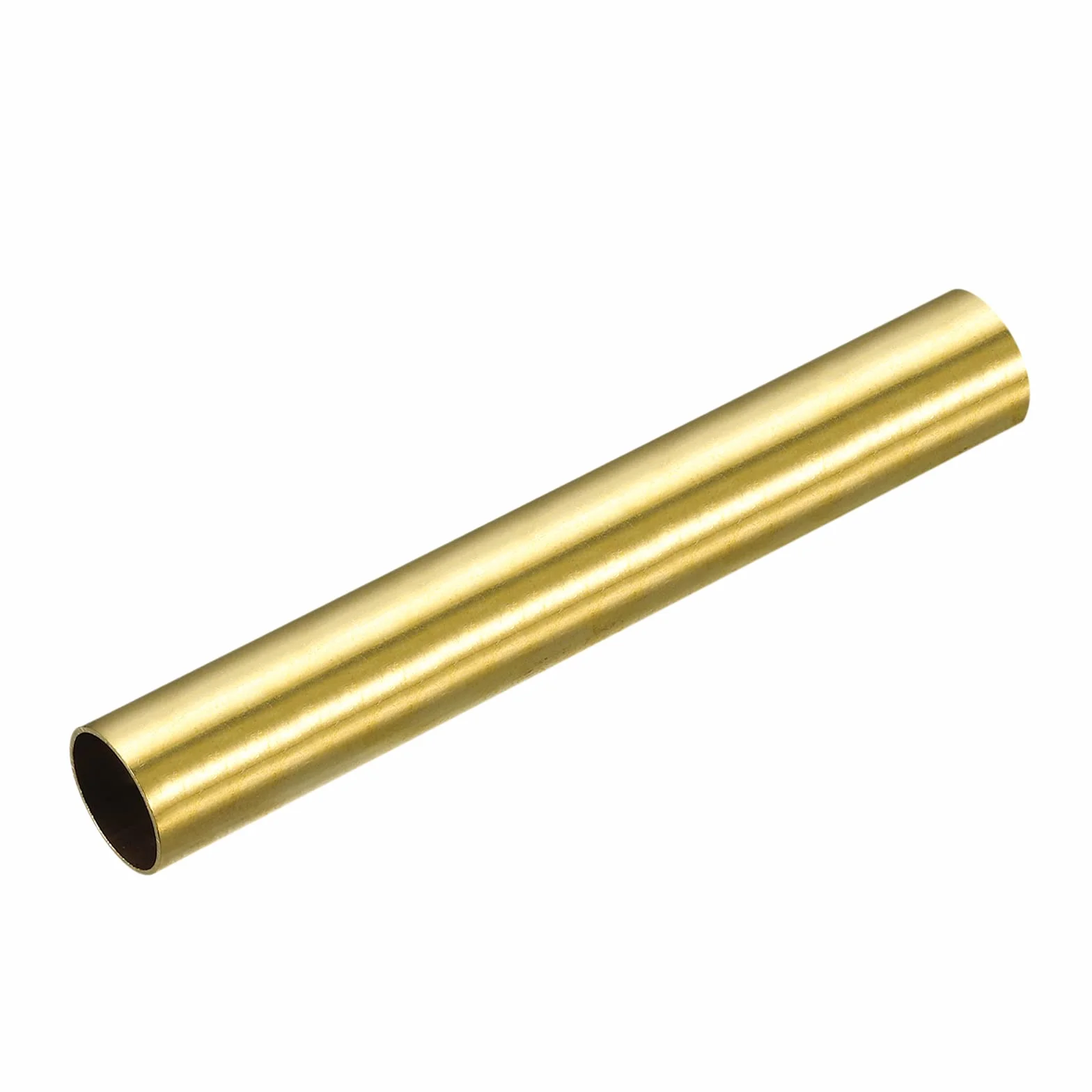 QUARKZMAN Ottone Tubo, 15mm OD 0.5mm Parete Spessore 100mm Lunghezza Rotondo Tubazione
