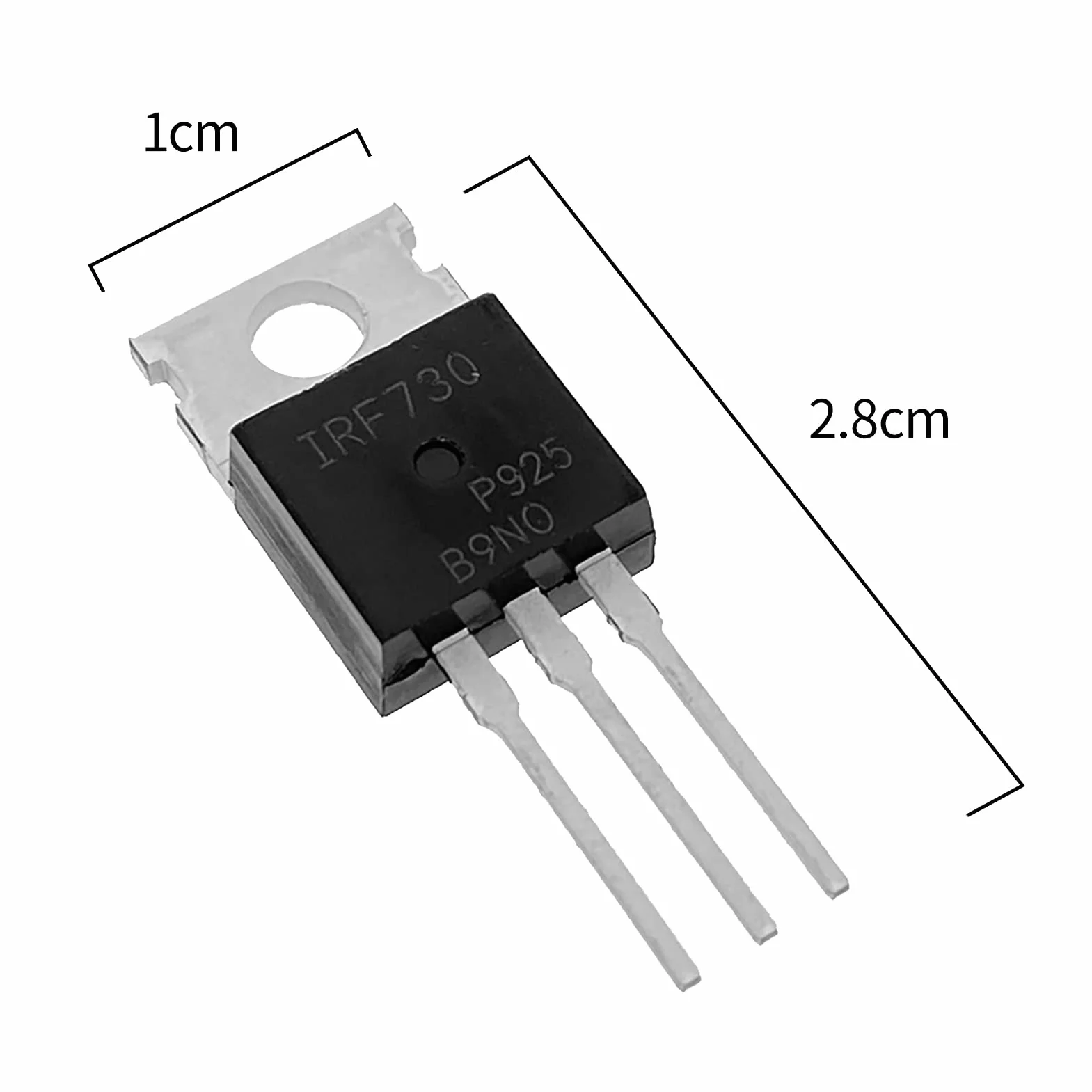 DEWIN IRF730 Kit Transistor Chip 10 Sztuk Componenti Elettronici Originali