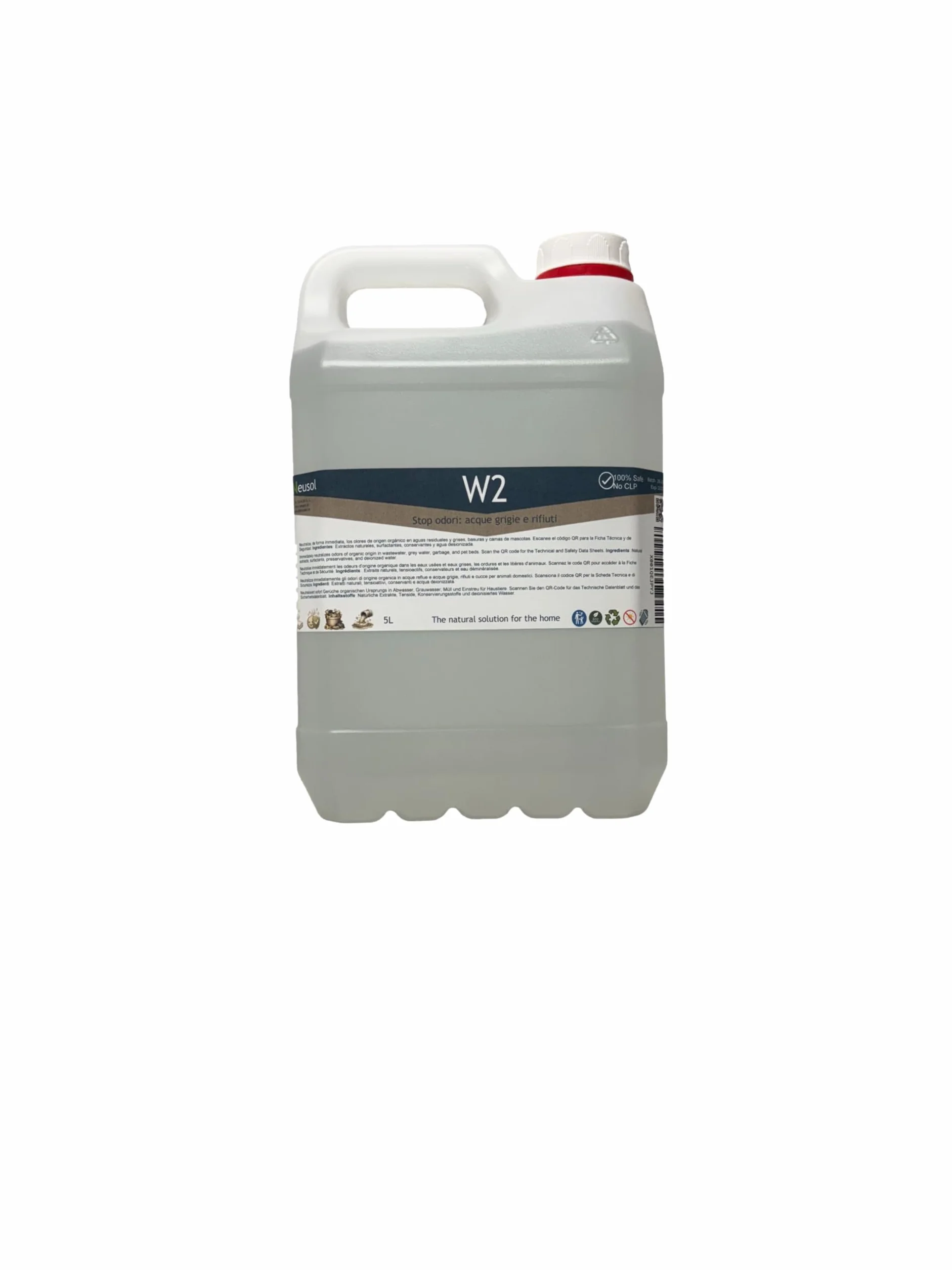 W2 5L Elimina odori Tubi pluviali Tubi di scarico Tubi di scarico Fossa settica Impianto di trattamento Camper Acque nere e grigie Anti-odore Rimuove odori e fastidi