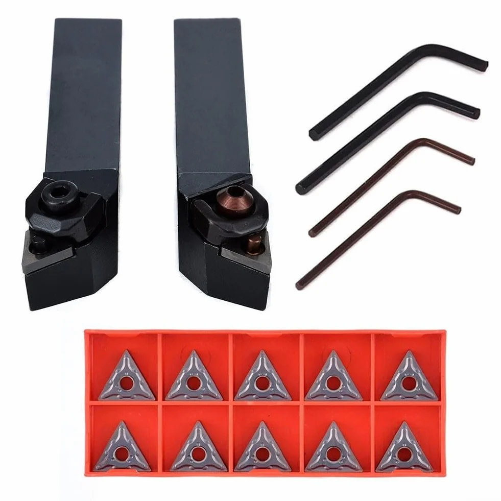 Set portautensili WTJNR2020K16 WTJNL2020K16 inserti carburo TNMG160408 per tornio CNC