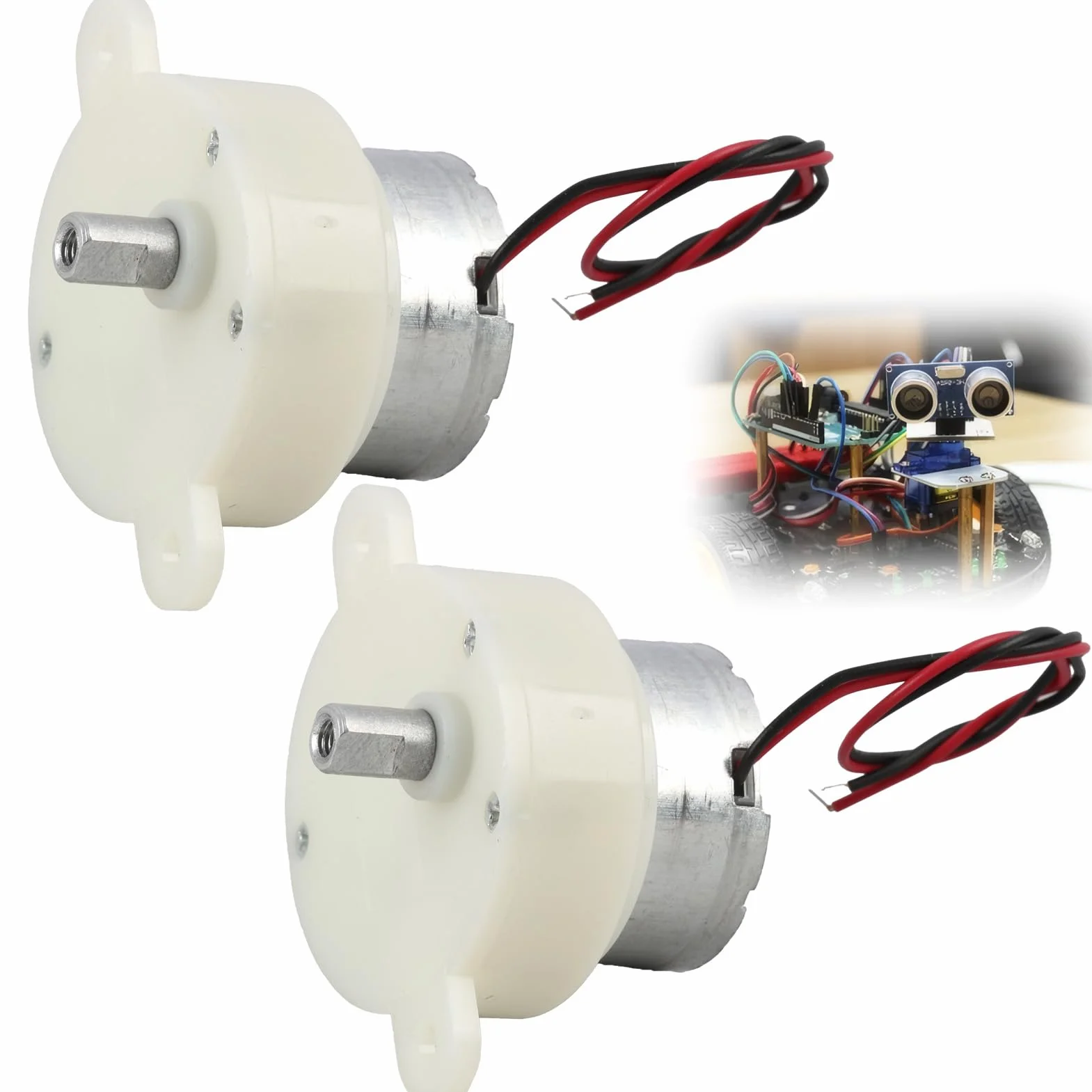 Motore elettrico a bassa velocità ad alta coppia DC 5V, motore con ingranaggi in plastica, motore in miniatura a riduzione di decelerazione per applicazioni di piccolo motore elettrico