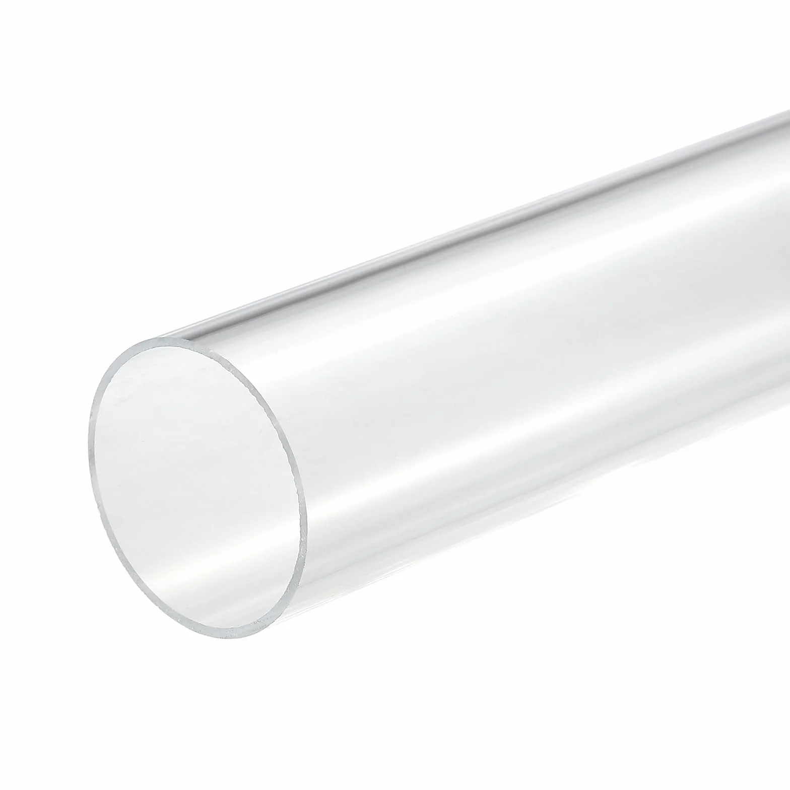 Rura Plastikowa Sztywna Akrylowa Przezroczysta 42mm x 45mm 10" do Wody Akwarium