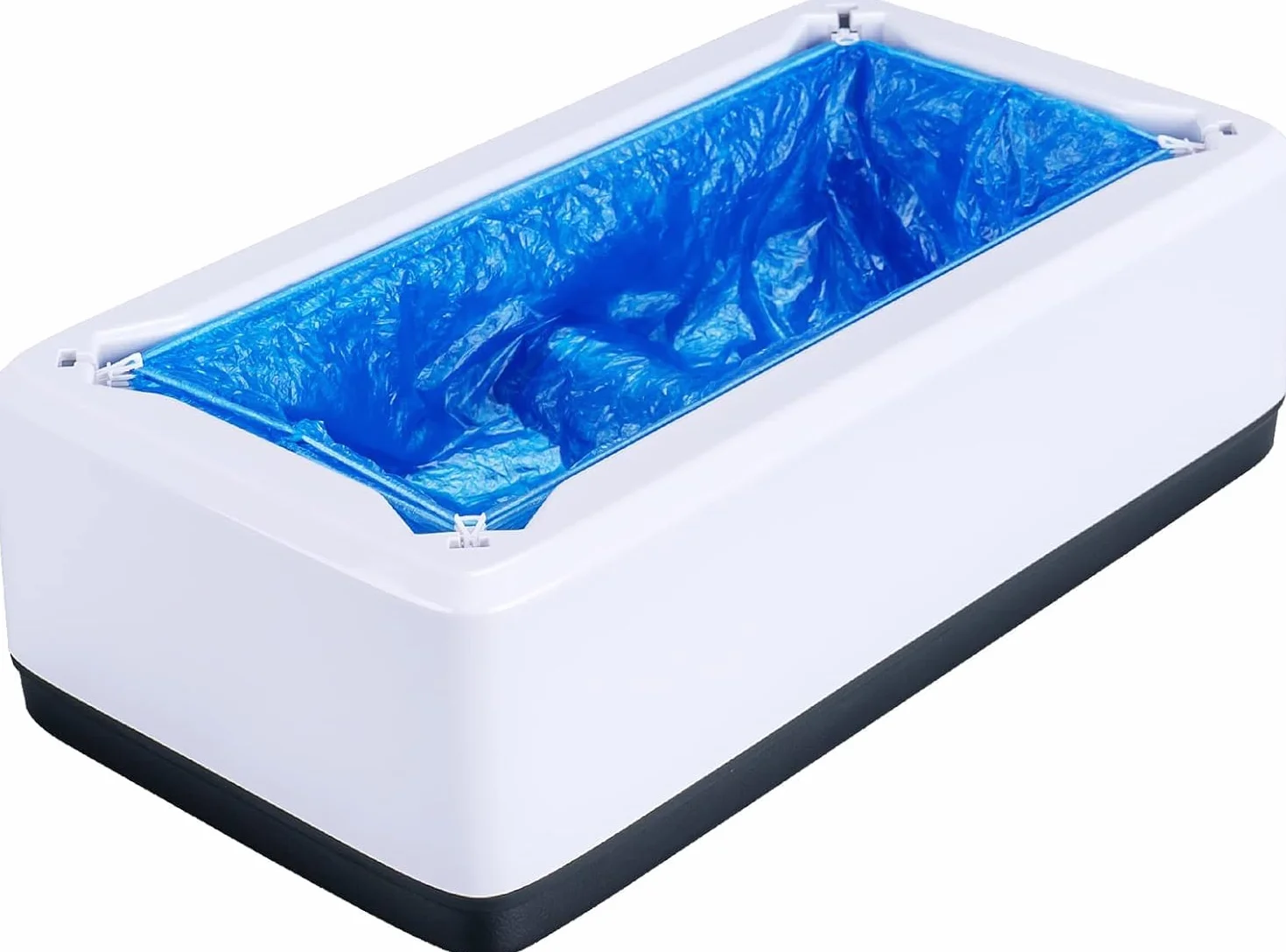 Copriscarpe e Getta Antiscivolo Dispenser Automatico 100 Copriscarpe Plastica per Interni