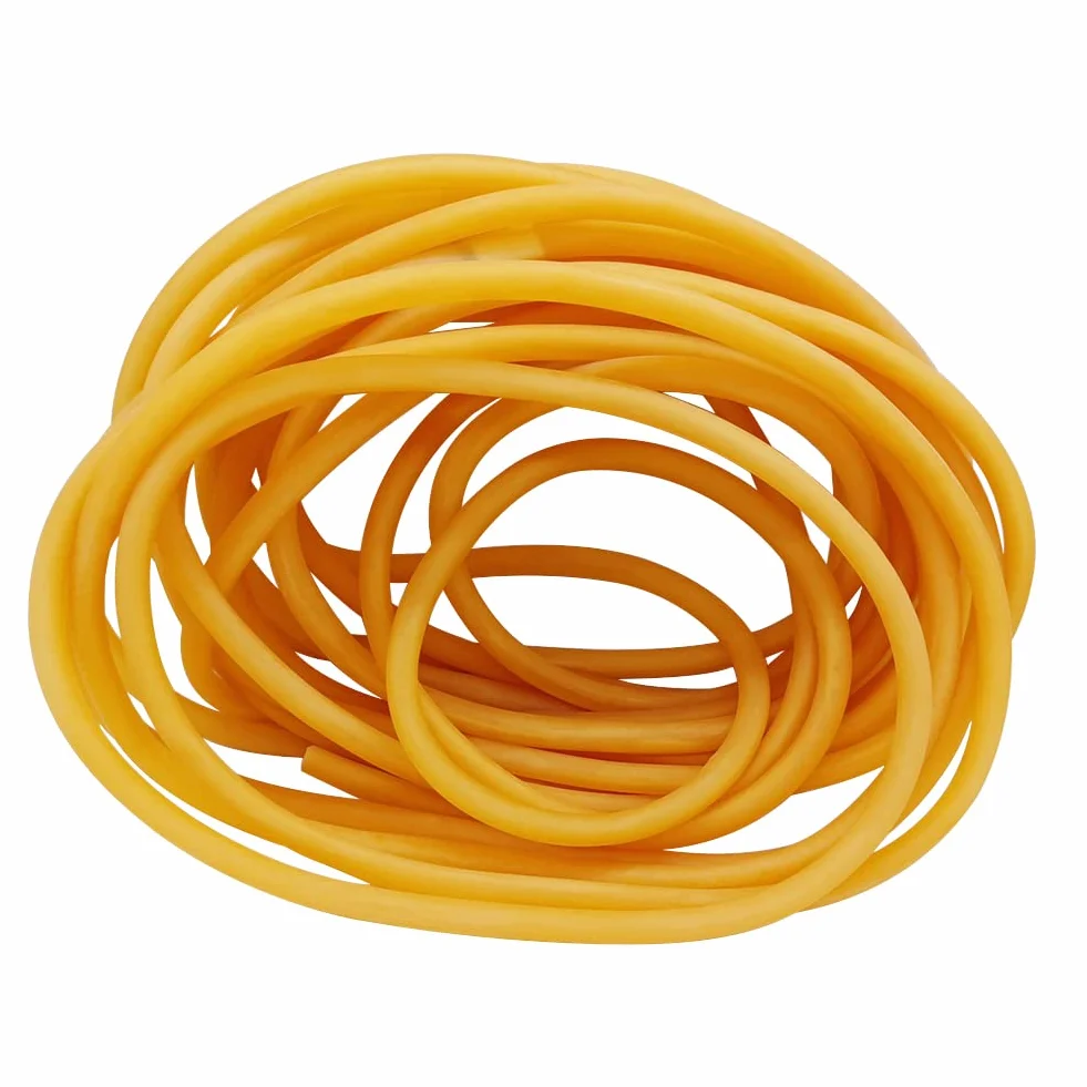 Tubi in gomma naturale in lattice 10 mm ID x 14 mm OD 3 metri tubo chirurgico