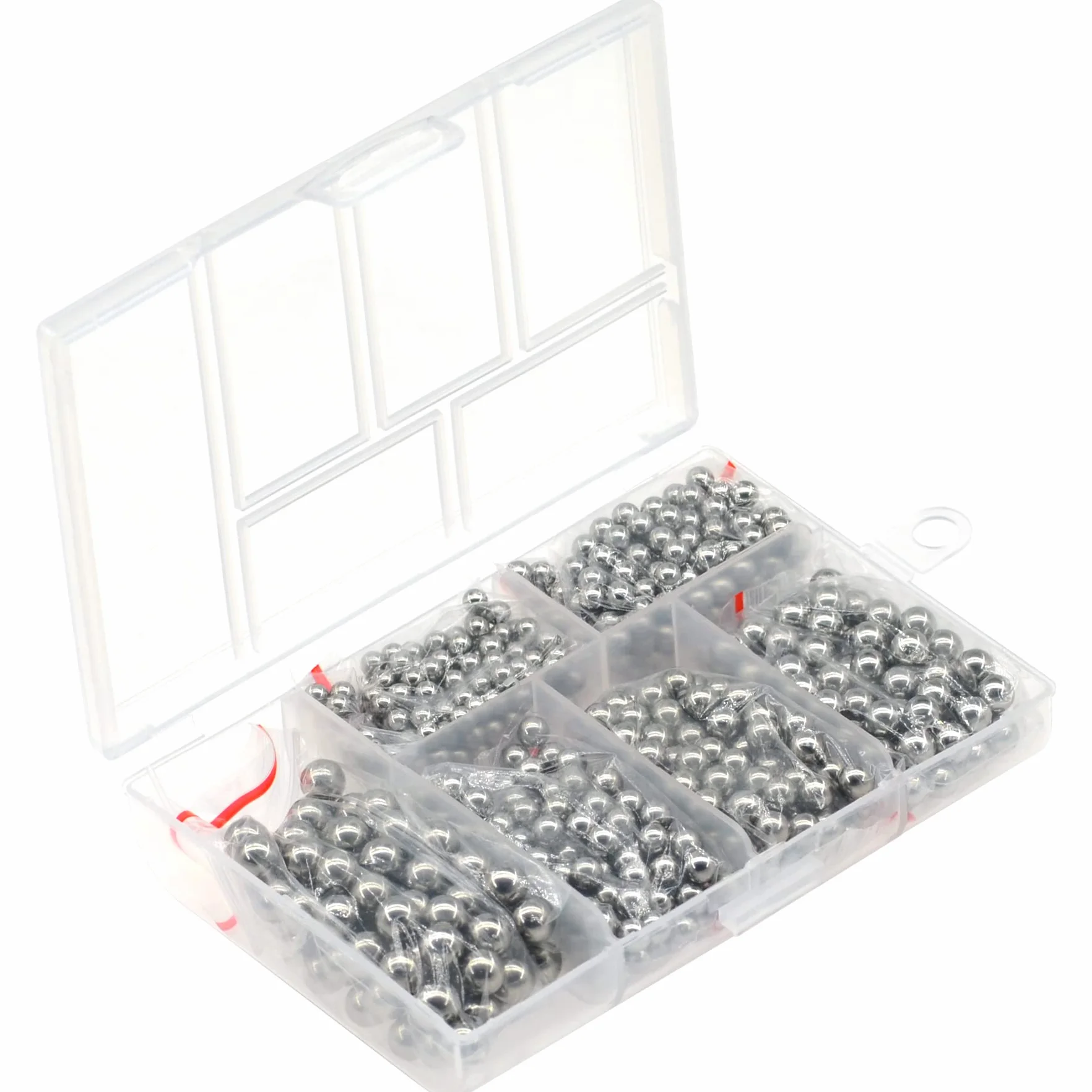 650 Pezzi 4-8mm Sfere in Acciaio Cuscinetto, Sfere di Precisione