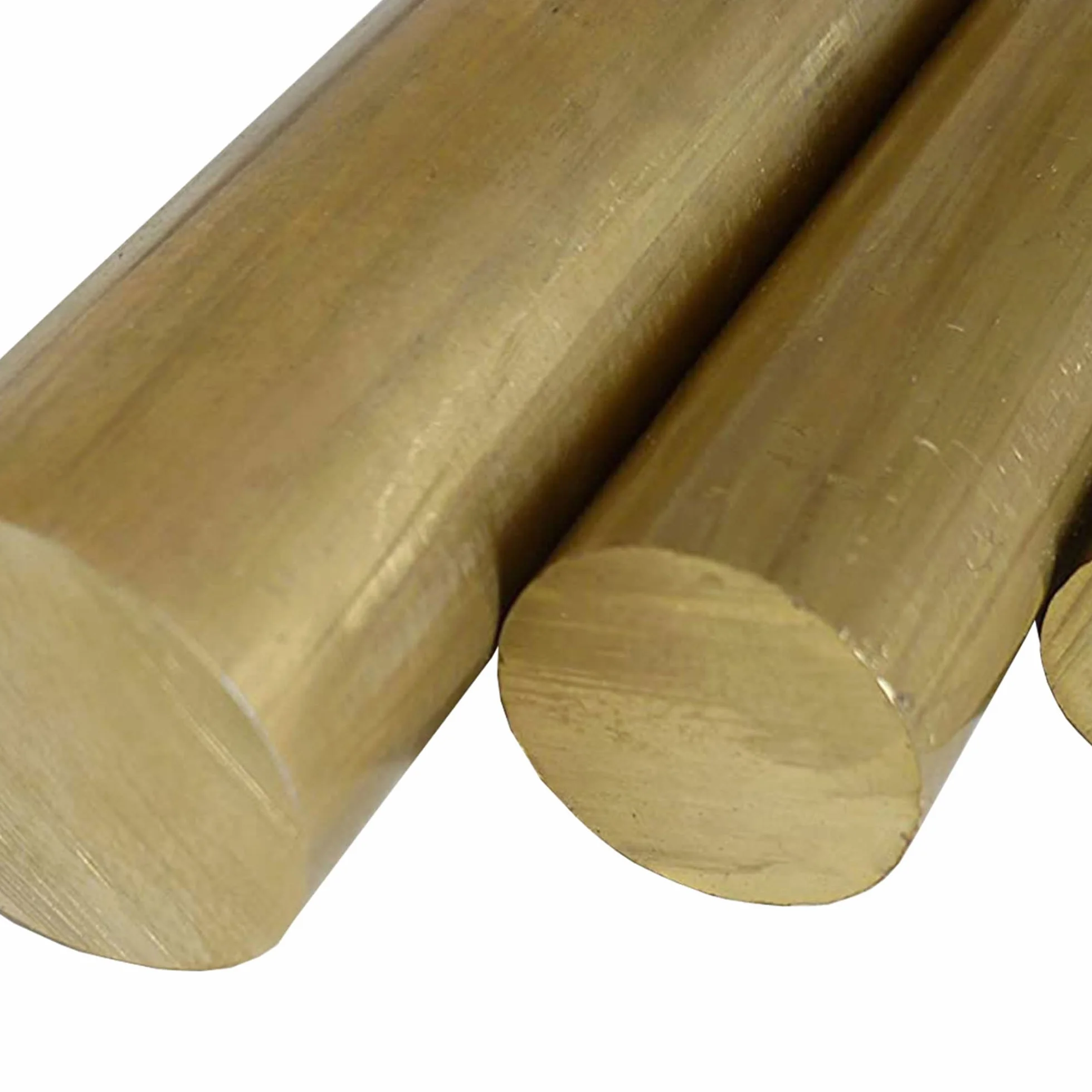 B&T Metall Barre rotonde in ottone, diametro 25,0 mm, lunghezza circa 15 cm (150 mm + 0/- 5 mm)