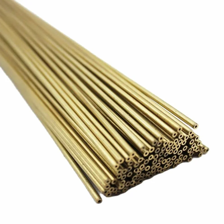 Tubi in Ottone Tondo Cavo Diametro da 0.8 mm a 11 mm 2x0.2x300mm 50pcs