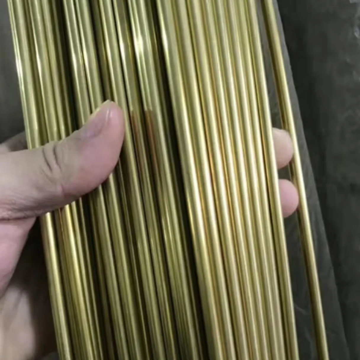 Tubo Tondo in Ottone H62 50cm 13mm Diametro Esterno Spessore Parete 0,5/1/1,5/2mm Senza Saldatura