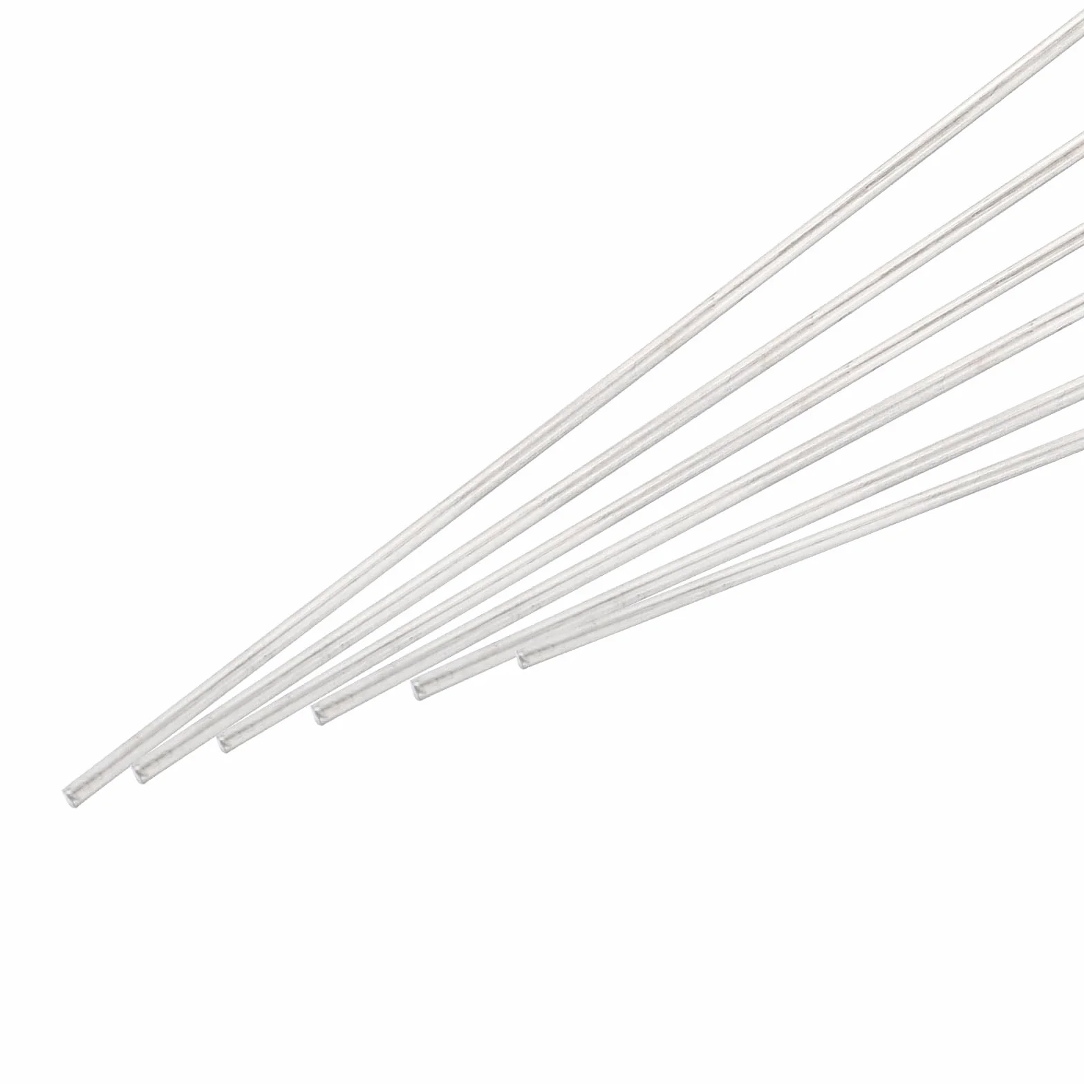 QUARKZMAN Asta Tonda Acciaio Inossidabile 304 1mm x 300mm per Modellismo Fai da Te