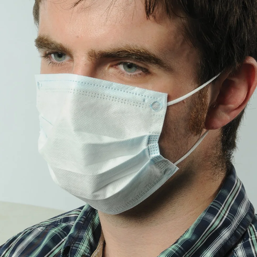 Silverline Maschera di protezione a 3 strati 50 pz