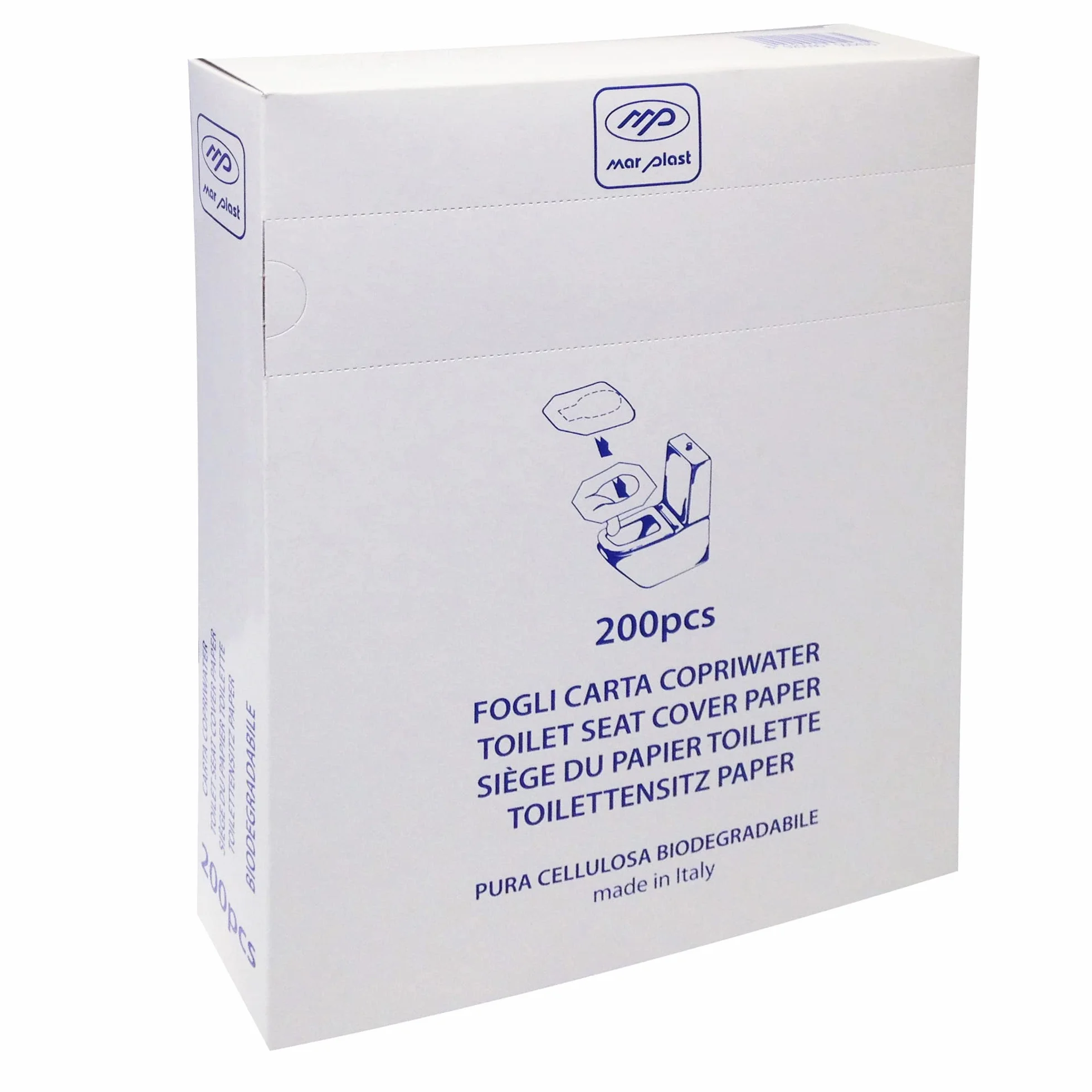 Mar Plast 93420 200 Copri Water Rettangolare in Carta