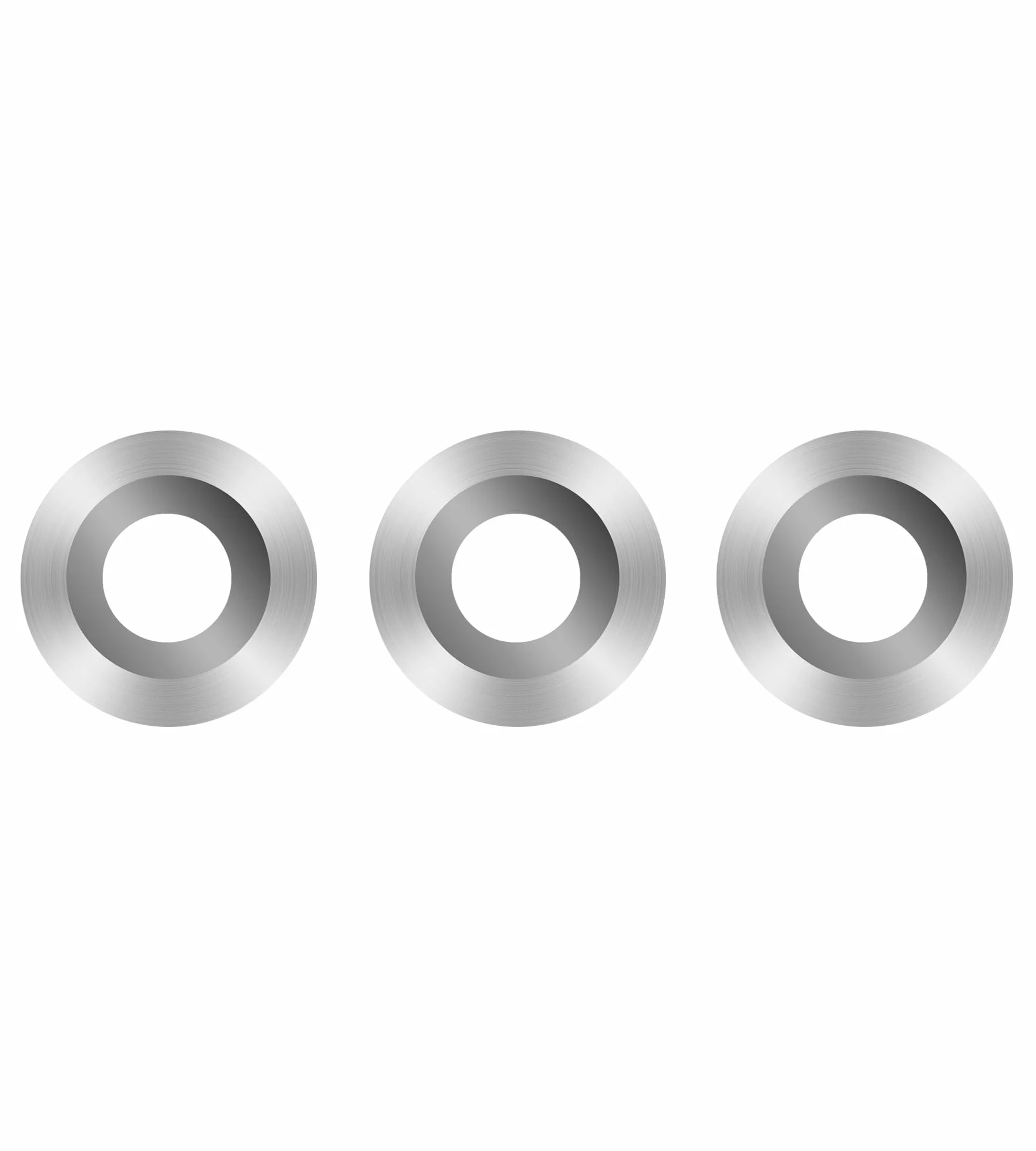 Inserti Rotondi in Carburo di Tungsteno 8.9mm Ci5 per Tornio Legno,Per Legno Duro, Lavorazione Curve e Intaglio, 3pezzi