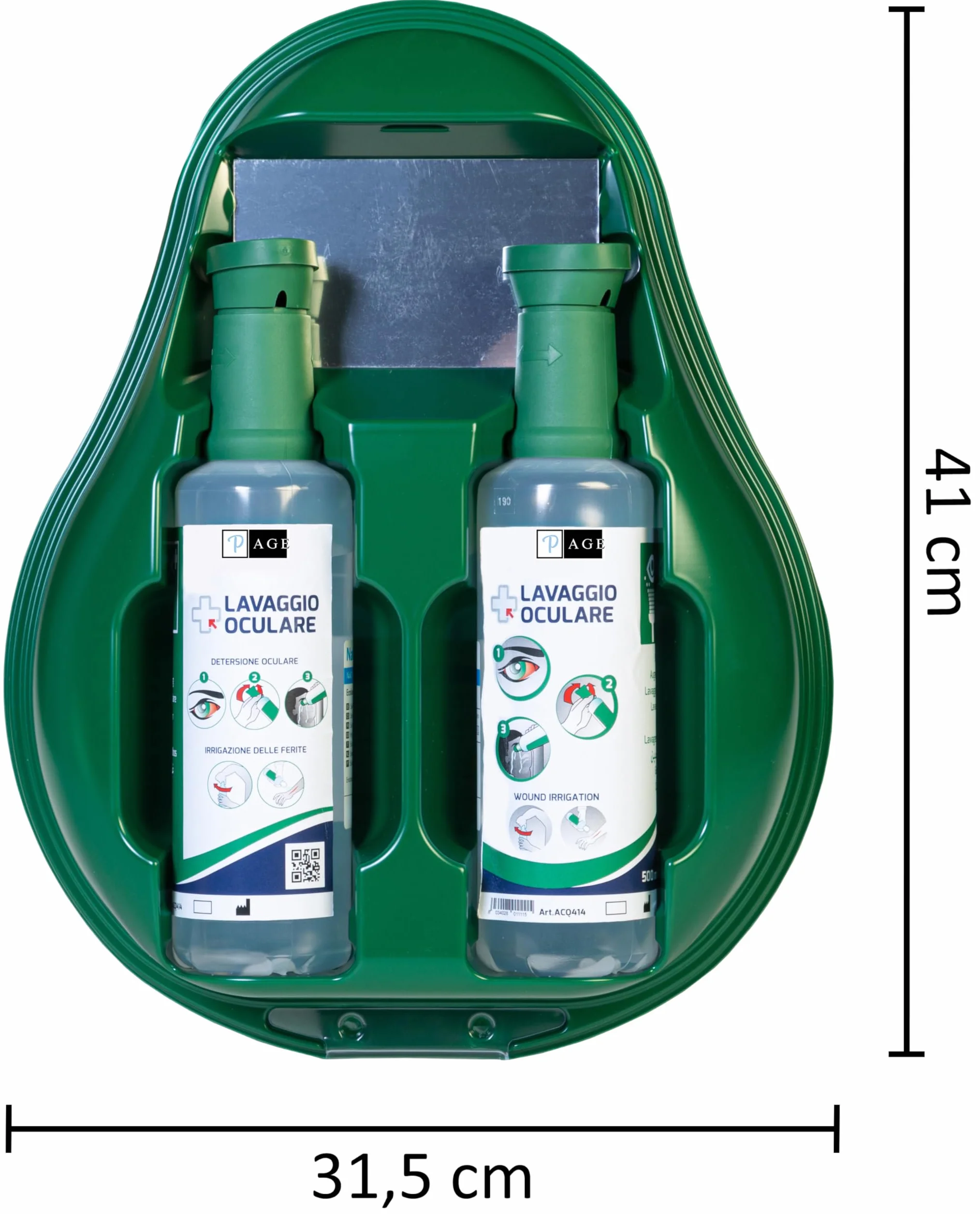 Zestaw do awaryjnego przemywania oczu Solankowy roztwór soli fizjologicznej 500ml x2