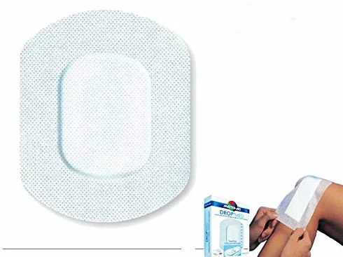 50 Medicazioni DROP in TNT STERILI cm 10,5x15 cm
